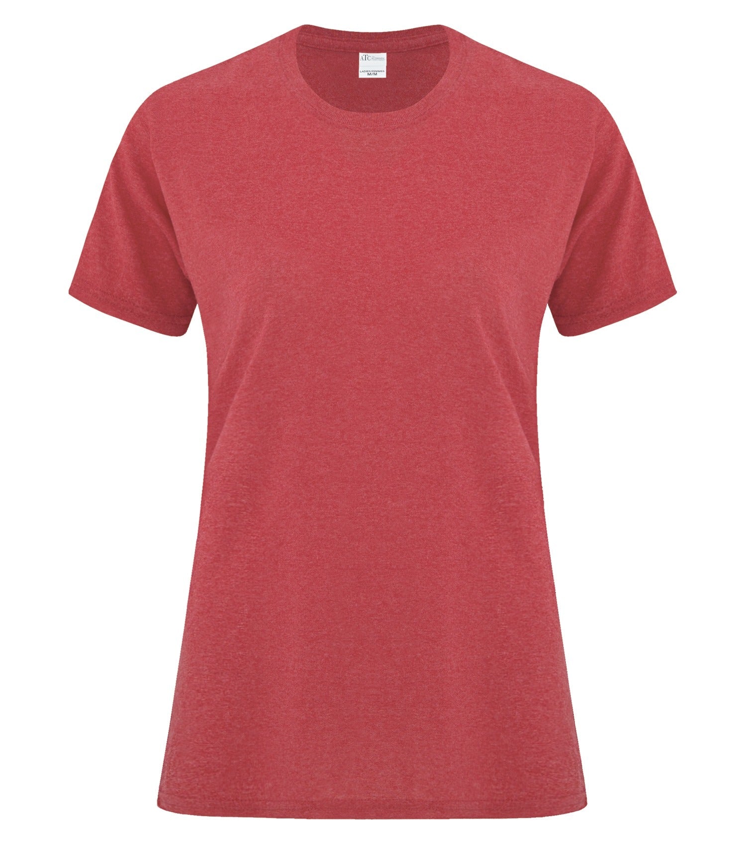 Everyday - ATC™ EVERYDAY COTTON LADIES' TEE. - ATC1000L Heather Red** ATC1000L Everyday