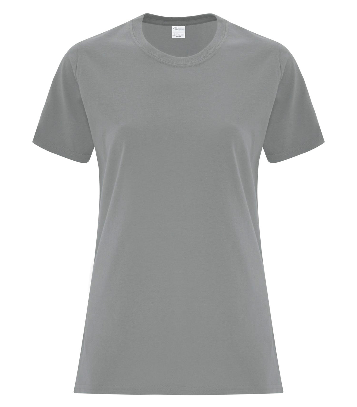 ATC Everyday Collection ATC1000L, Everyday Cotton Ladies' Tee, Medium Grey
