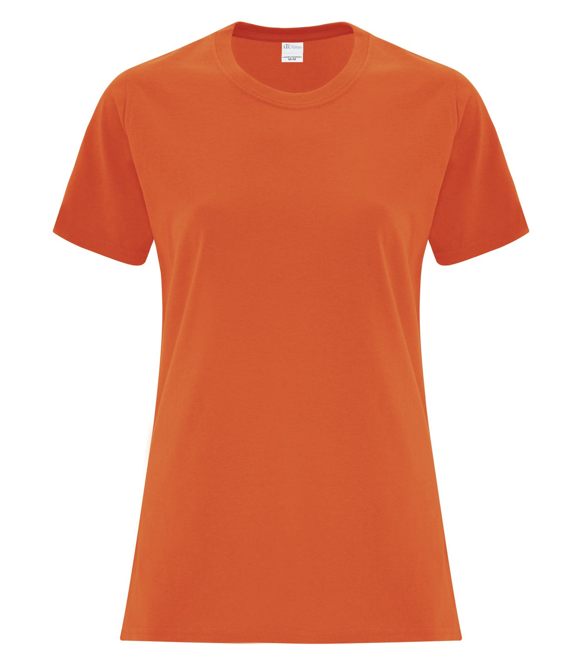 ATC Everyday Collection ATC1000L, Everyday Cotton Ladies' Tee, Orange