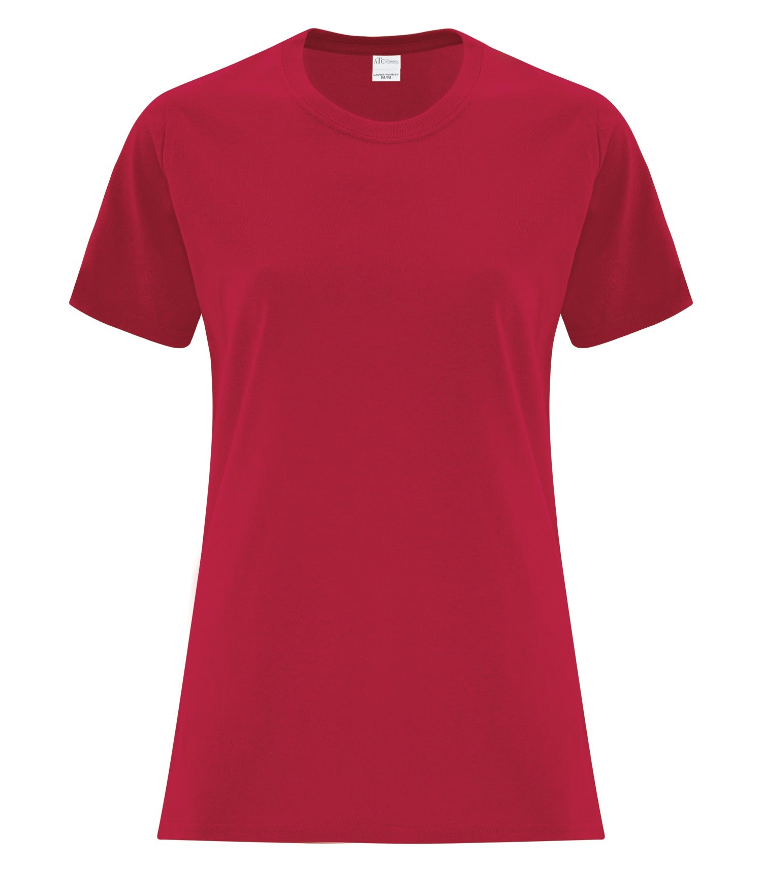 Everyday - ATC™ EVERYDAY COTTON LADIES' TEE. - ATC1000L Red ATC1000L Everyday
