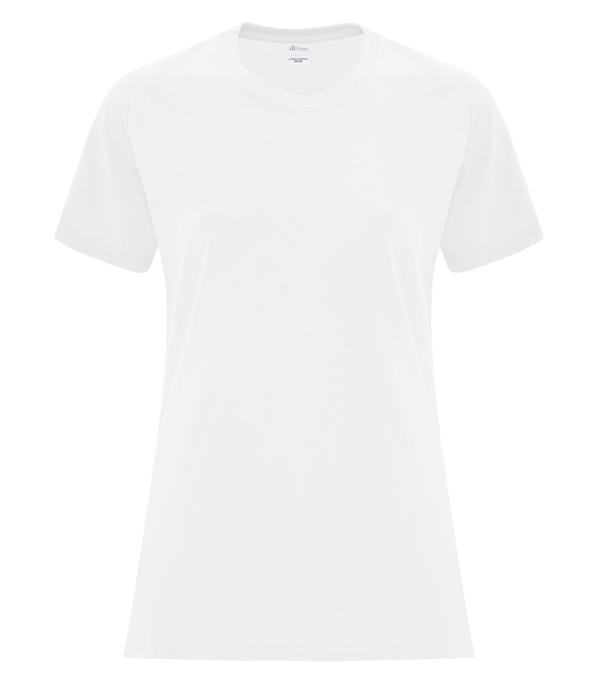ATC Everyday Collection ATC1000L, Everyday Cotton Ladies' Tee, White