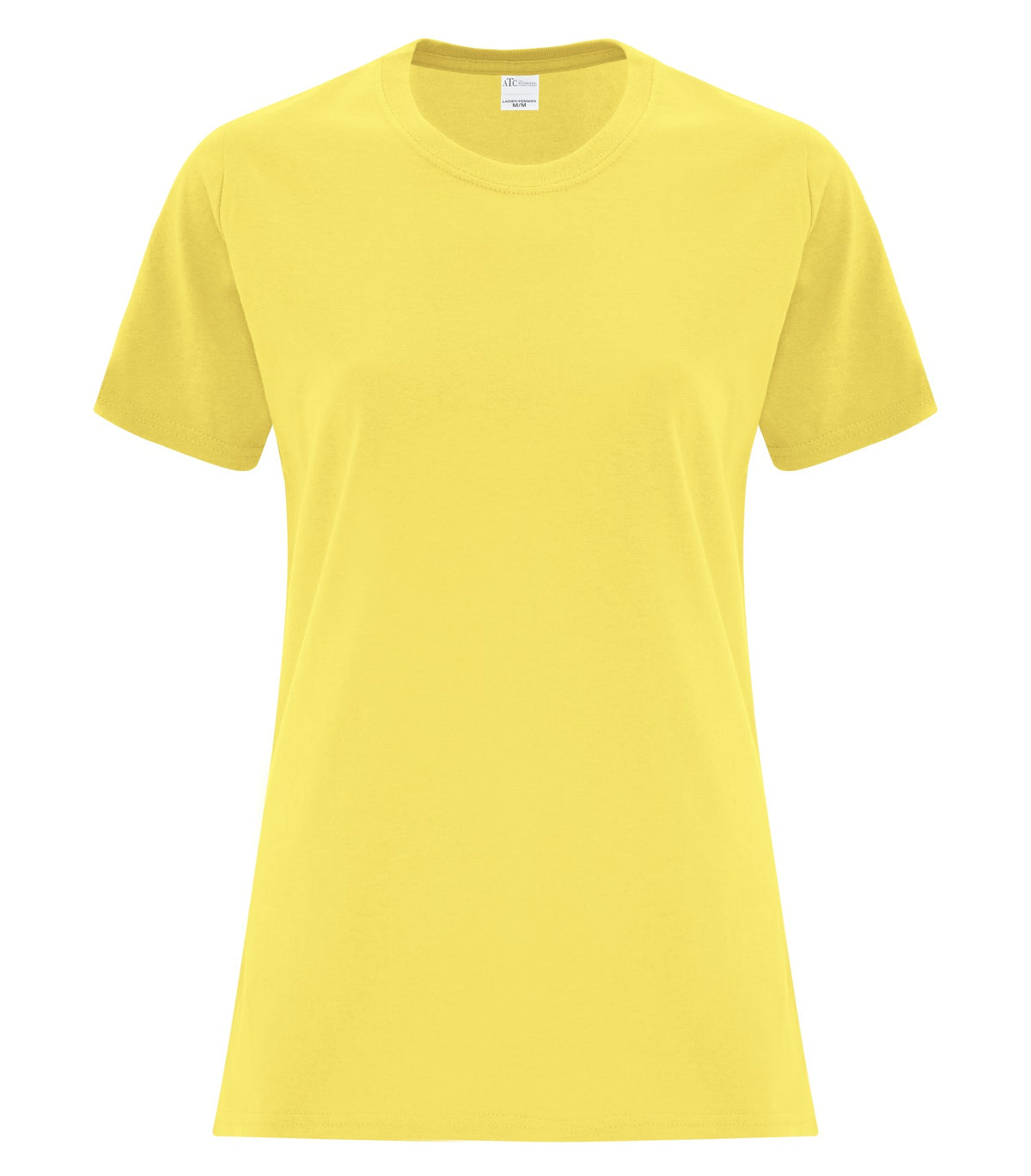 ATC Everyday Collection ATC1000L, Everyday Cotton Ladies' Tee, Yellow