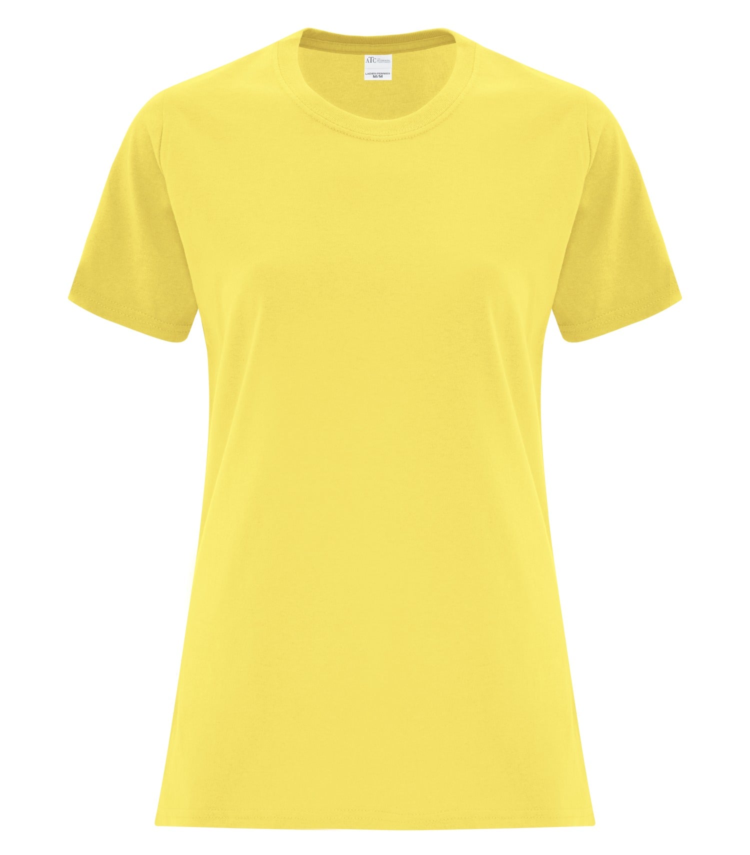 Everyday - ATC™ EVERYDAY COTTON LADIES' TEE. - ATC1000L Yellow ATC1000L Everyday