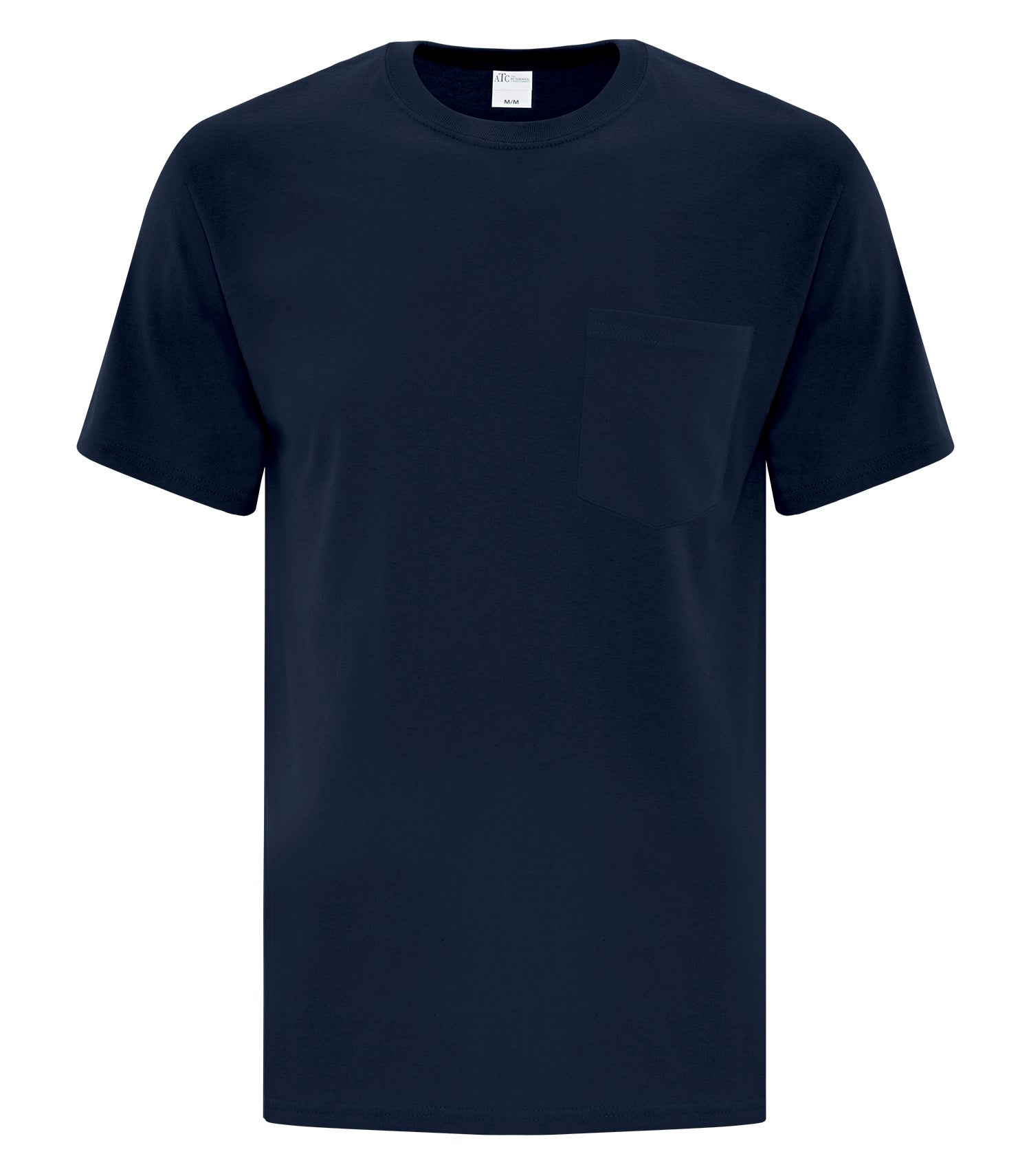 Everyday - ATC™ EVERYDAY COTTON POCKET TEE. - ATC1000P Dark Navy ATC1000P Everyday