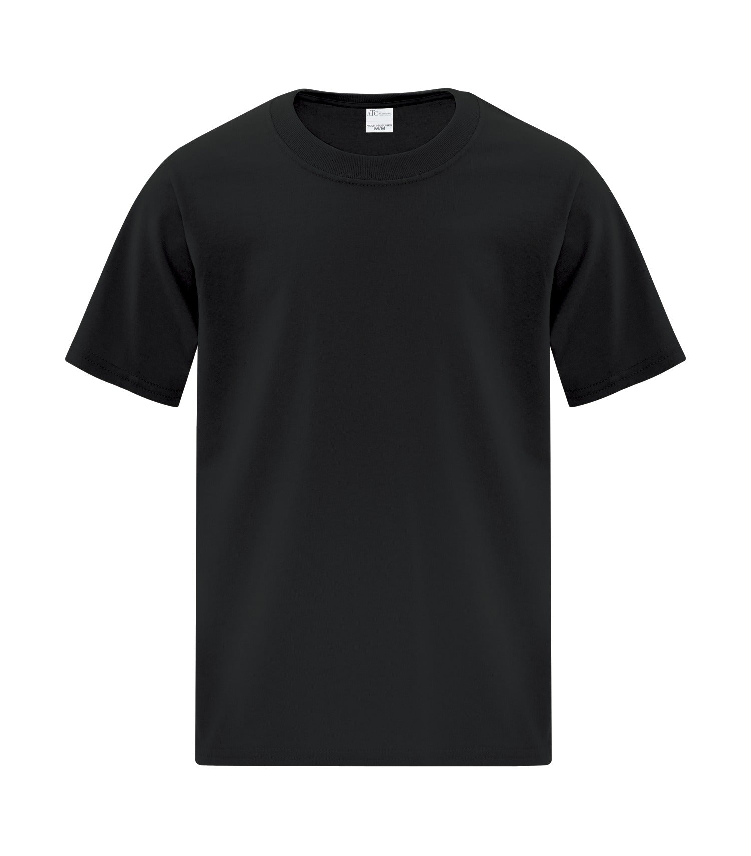Everyday - ATC™ EVERYDAY COTTON YOUTH TEE. - ATC1000Y Black ATC1000Y Everyday