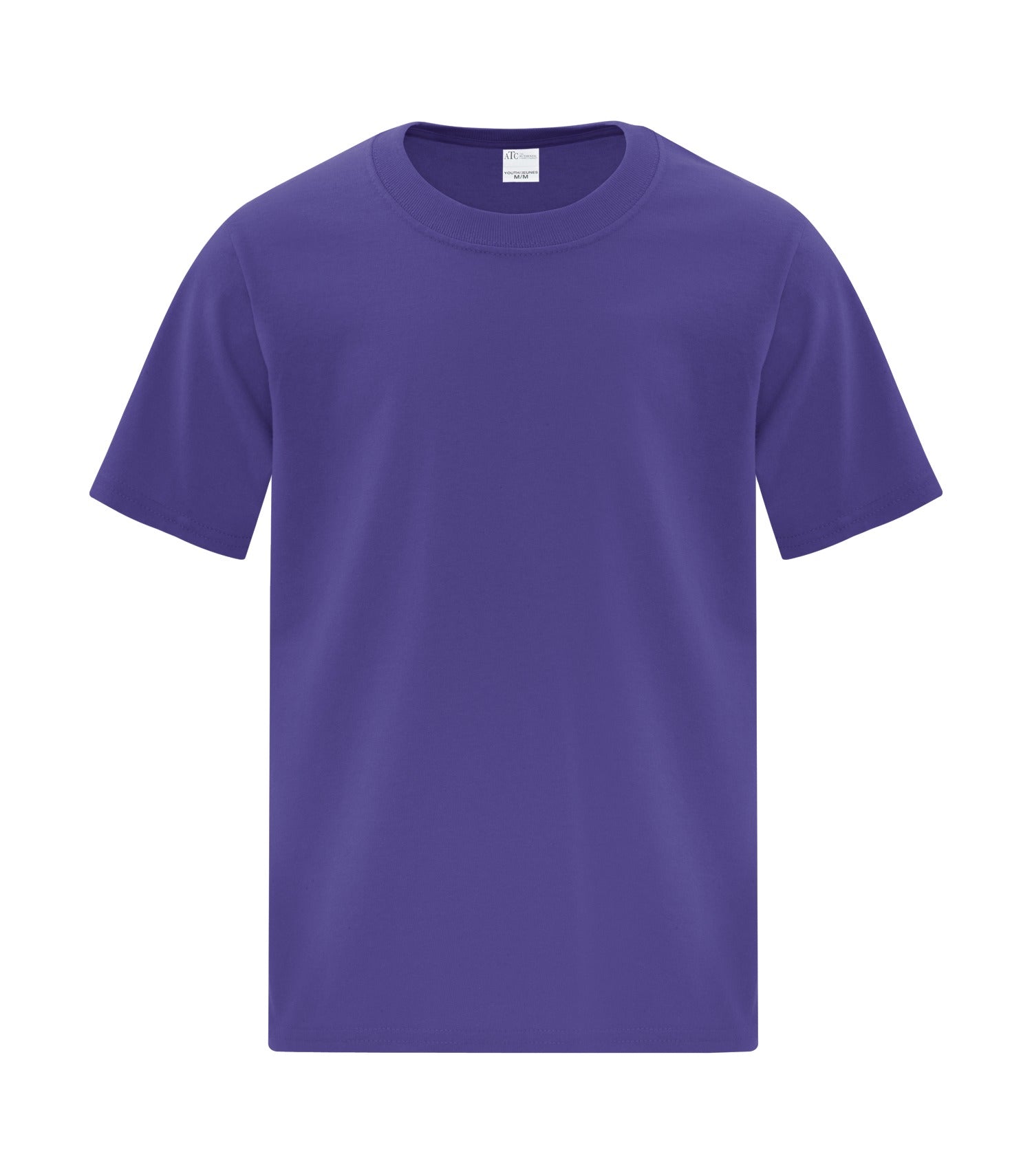 Everyday - ATC™ EVERYDAY COTTON YOUTH TEE. - ATC1000Y Purple ATC1000Y Everyday