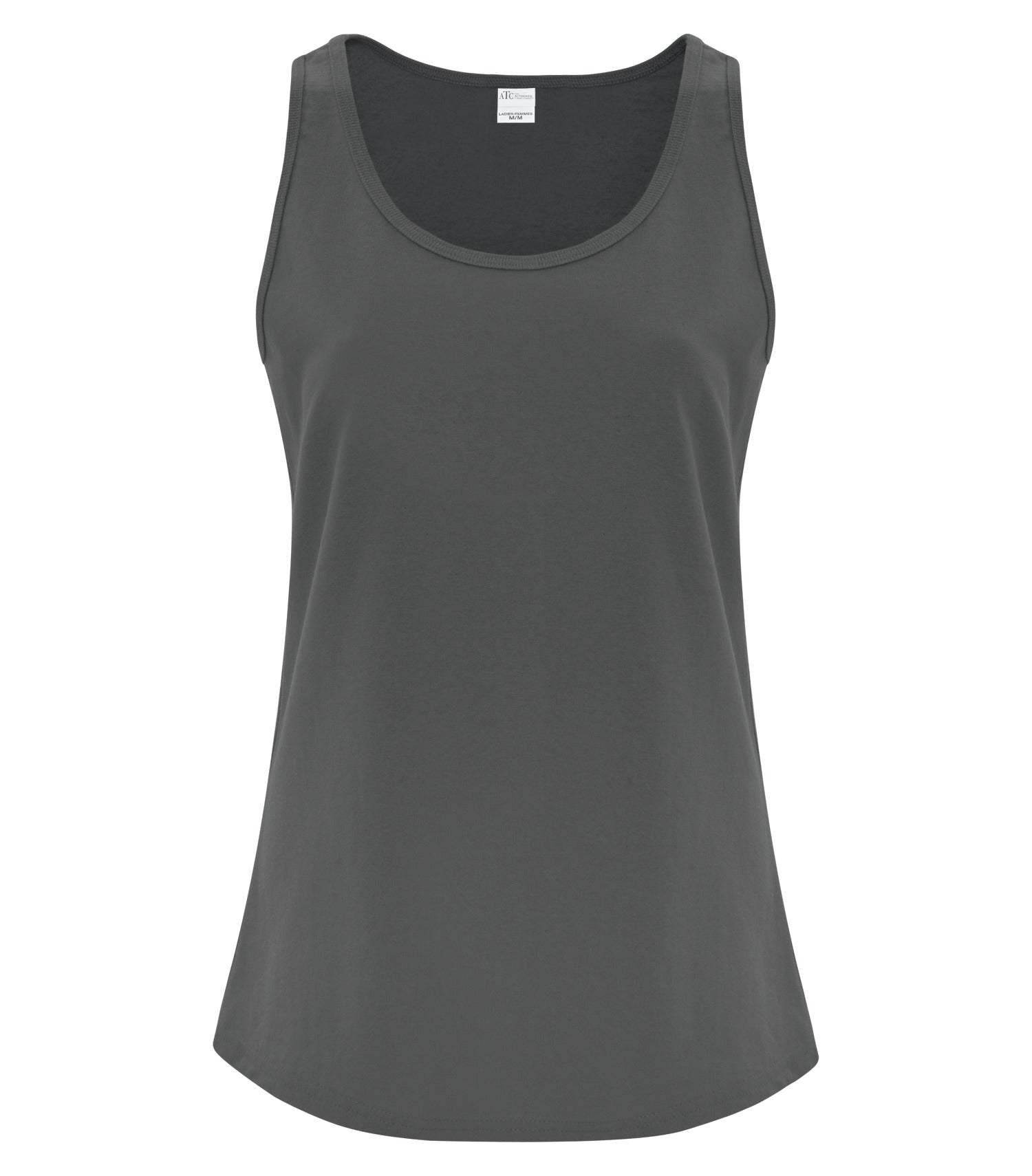 Everyday - ATC™ EVERYDAY COTTON LADIES' TANK TOP. - ATC1004L Charcoal ATC1004L Everyday