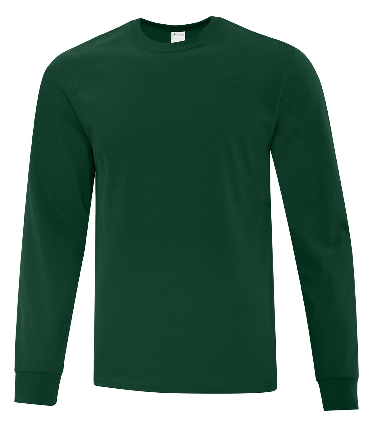 ATC Everyday Collection ATC1015, Everyday Cotton Long Sleeve Tee, Team Forest Green