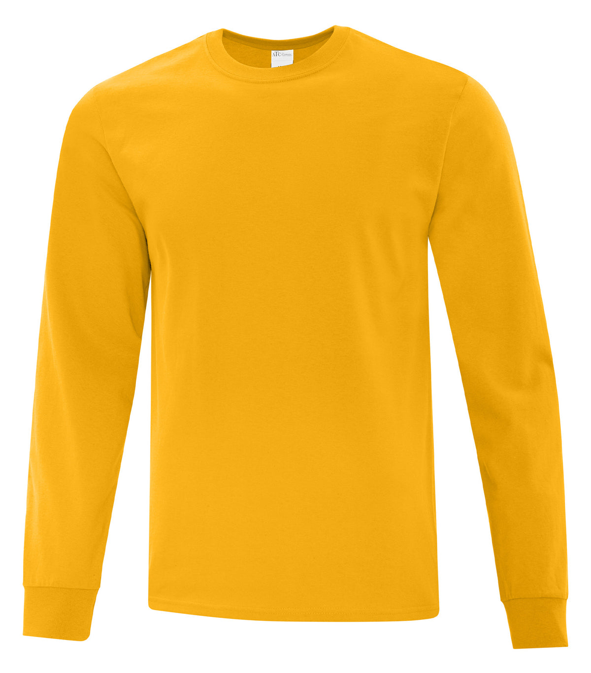 ATC Everyday Collection ATC1015, Everyday Cotton Long Sleeve Tee, Team Gold