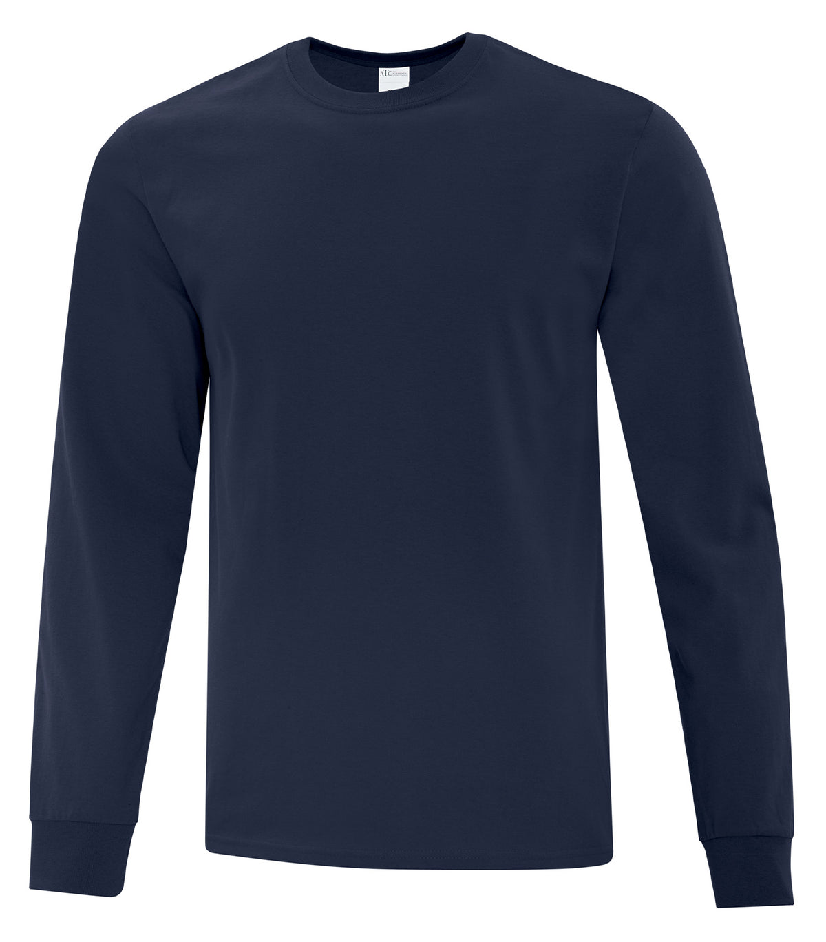 ATC Everyday Collection ATC1015, Everyday Cotton Long Sleeve Tee, Team Navy