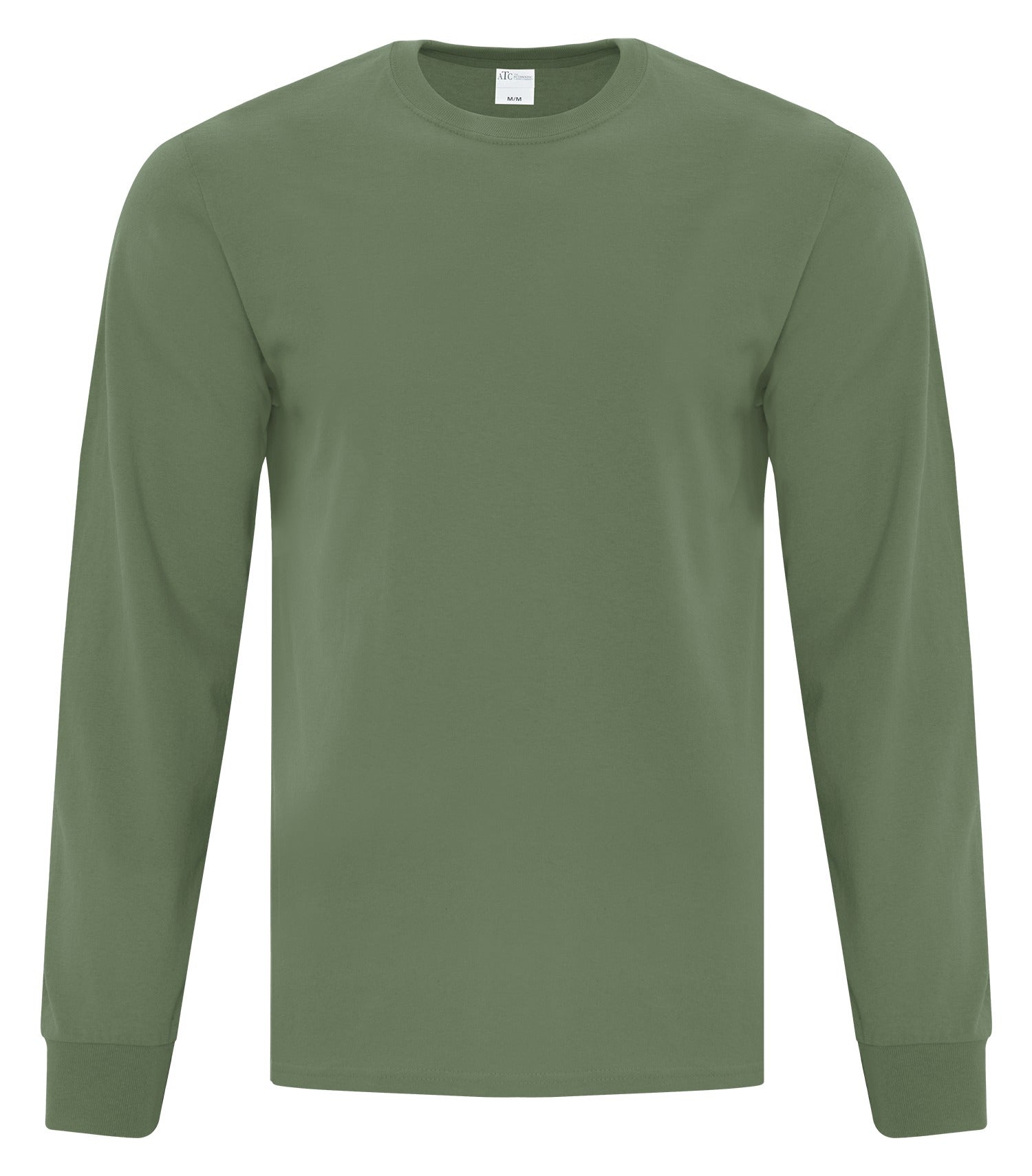 Everyday - ATC™ EVERYDAY COTTON LONG SLEEVE TEE. - ATC1015 Fatigue Green ATC1015 Everyday