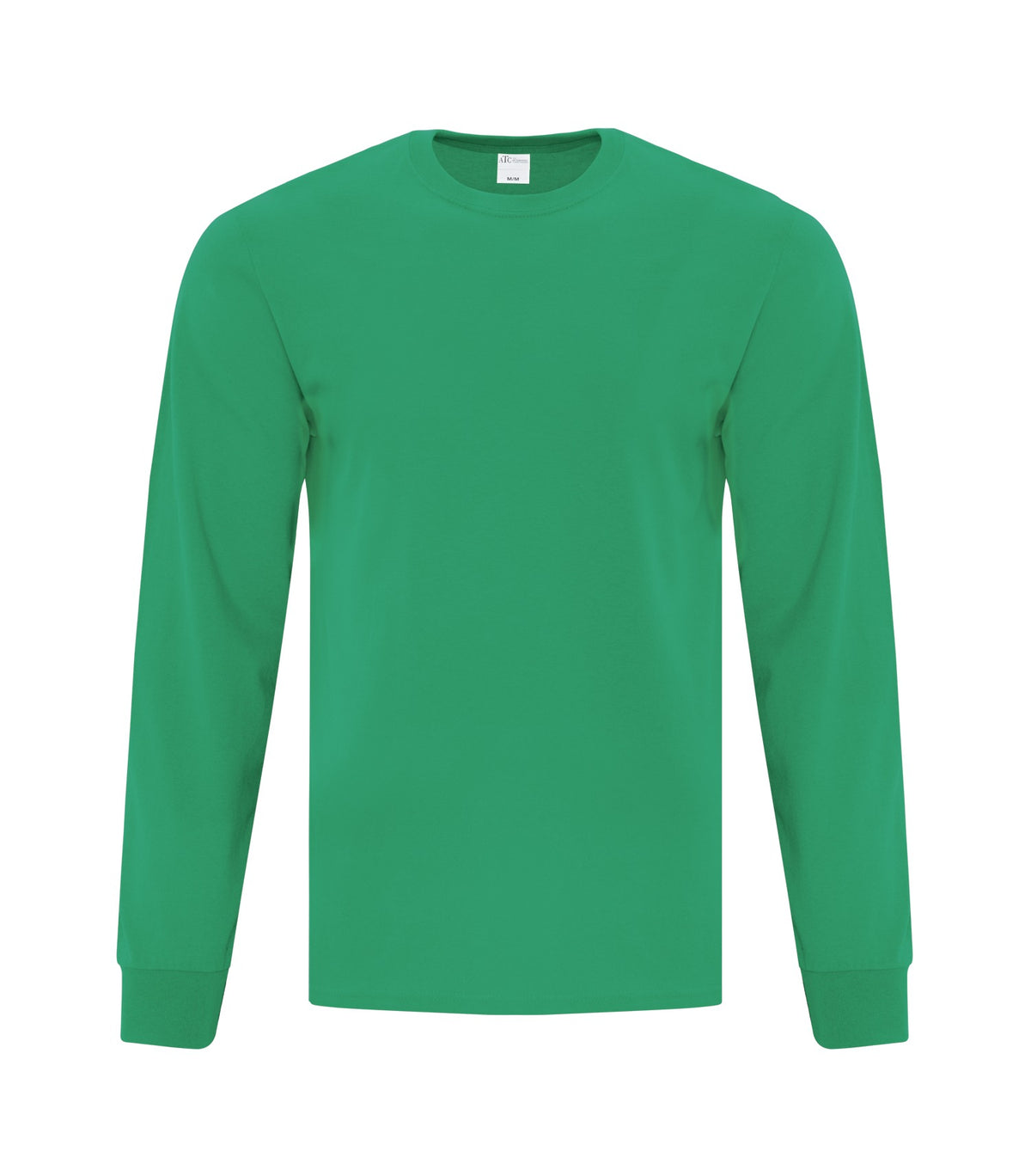 ATC Everyday Collection ATC1015, Everyday Cotton Long Sleeve Tee, Kelly