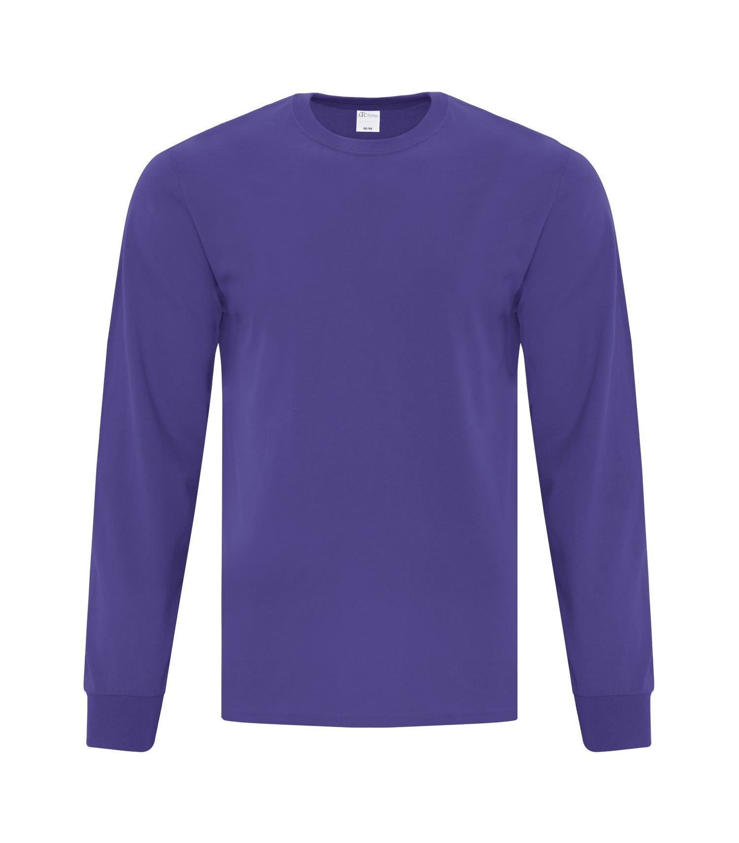 Everyday - ATC™ EVERYDAY COTTON LONG SLEEVE TEE. - ATC1015 Purple ATC1015 Everyday