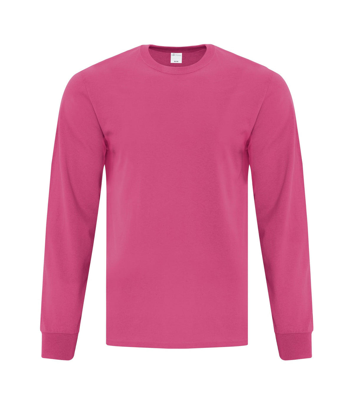 ATC Everyday Collection ATC1015, Everyday Cotton Long Sleeve Tee, Sangria