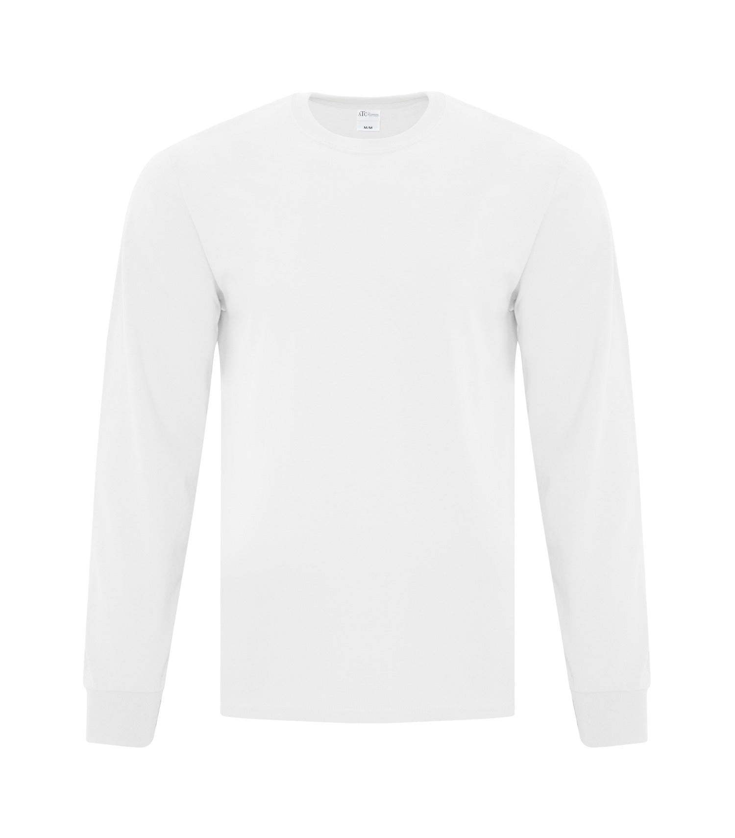 Everyday - ATC™ EVERYDAY COTTON LONG SLEEVE TEE. - ATC1015 White ATC1015 Everyday