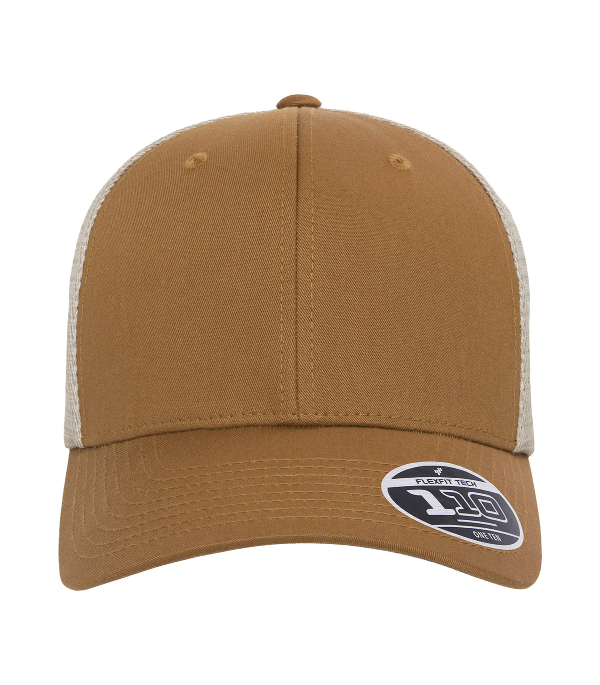 ATC Flexfit ATC110M, Flexfit 110 Mesh Back Cap, Caramel/Khaki