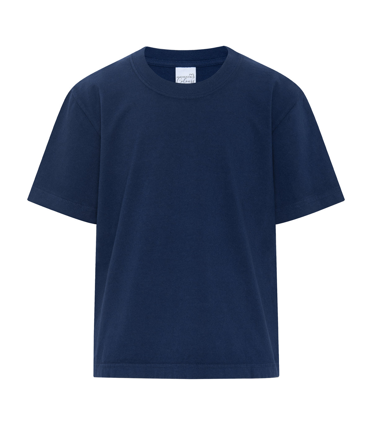 ATC Authentic Colours ATC1700Y, Authentic Colours Garment-dyed Heavyweight Youth Tee, True Navy