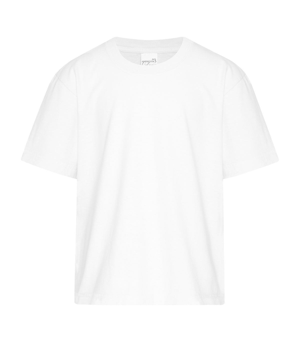 ATC Authentic Colours ATC1700Y, Authentic Colours Garment-dyed Heavyweight Youth Tee, White