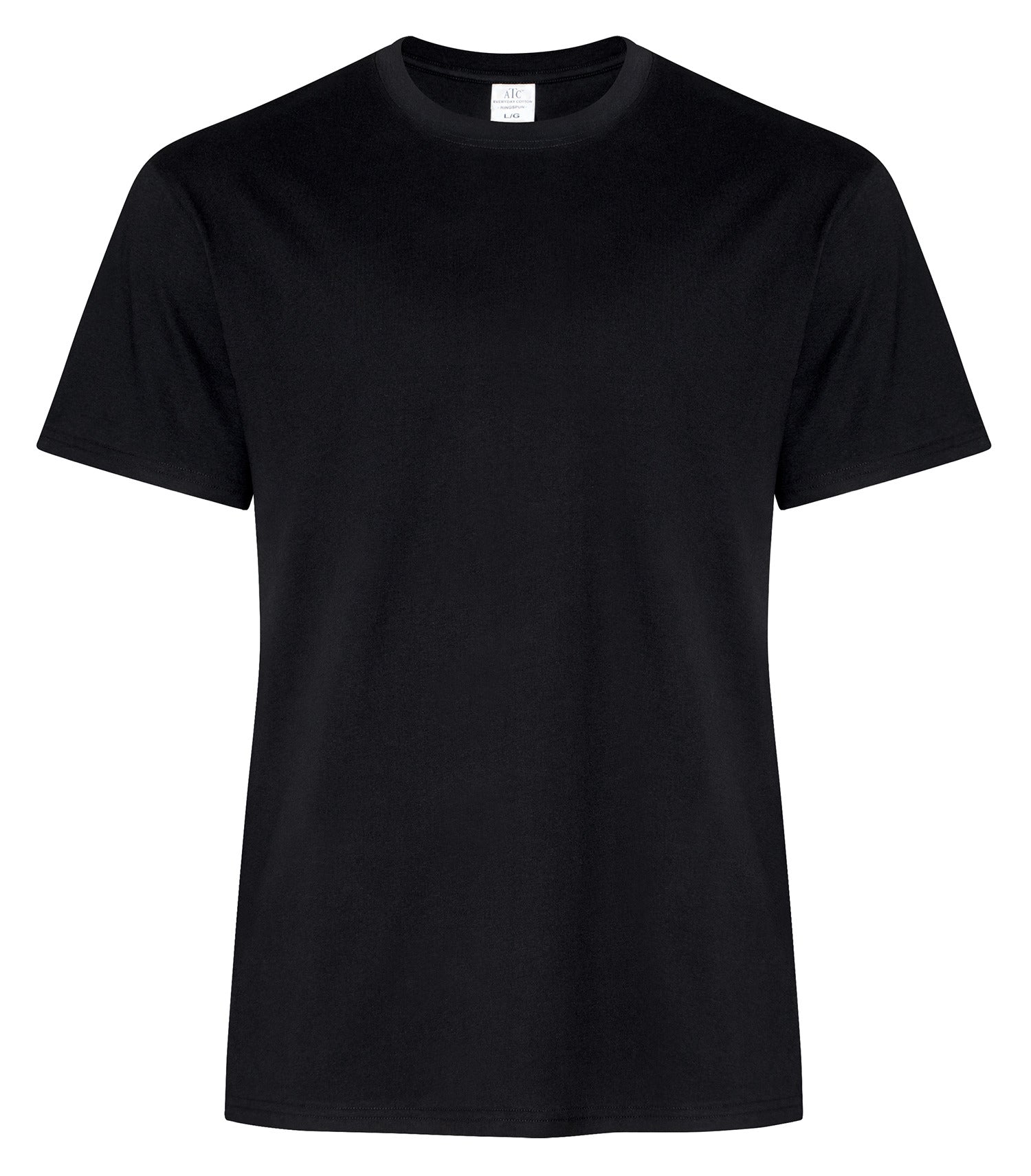 Everyday - ATC™ EVERYDAY RING SPUN COTTON TEE. - ATC2000 Black ATC2000 Everyday