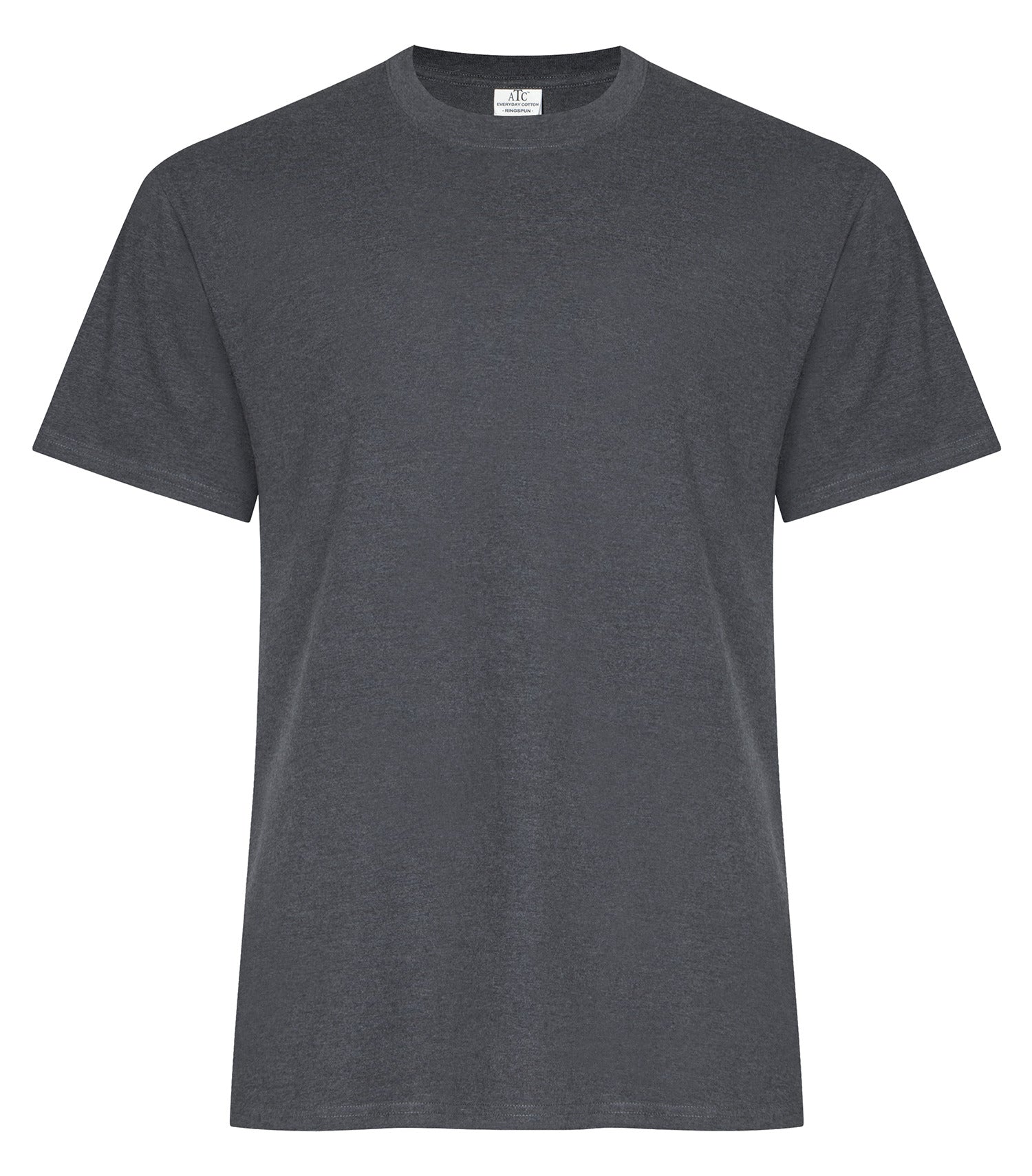 Everyday - ATC™ EVERYDAY RING SPUN COTTON TEE. - ATC2000 Dark Heather Grey** ATC2000 Everyday