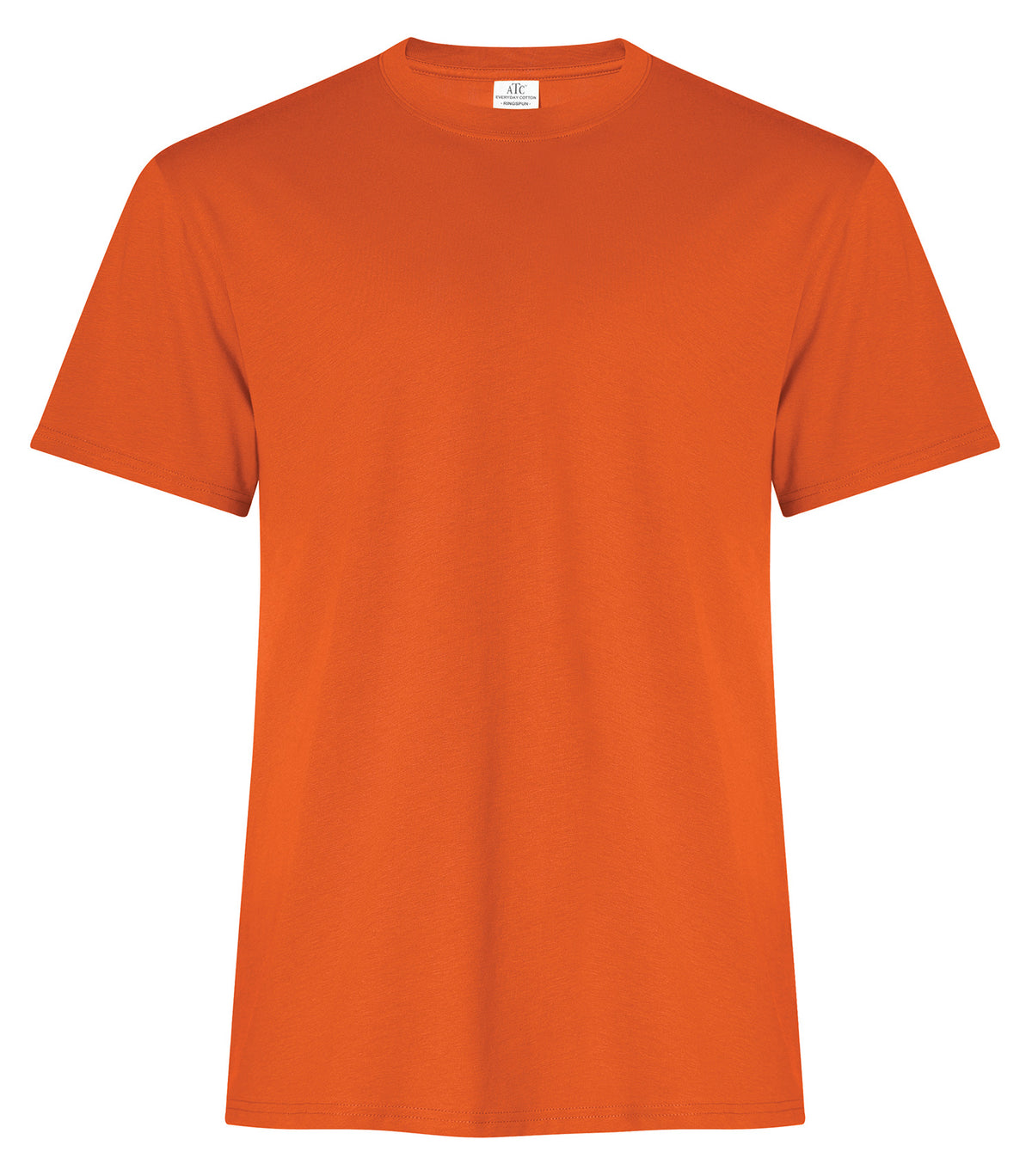 ATC Everyday Collection ATC2000, Everyday Ring Spun Cotton Tee, Orange