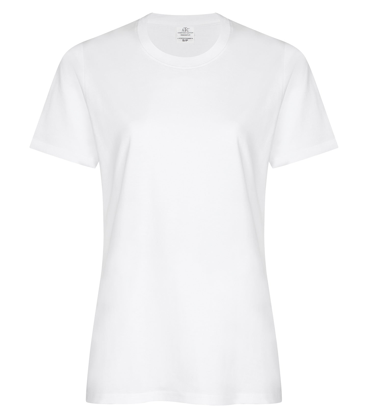 Everyday - ATC™ EVERYDAY RING SPUN COTTON LADIES' TEE. - ATC2000L White ATC2000L Everyday