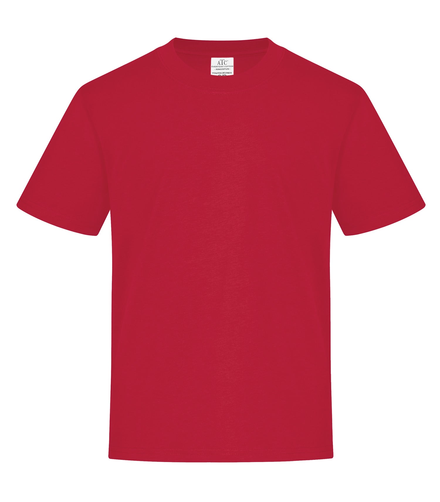 Everyday - ATC™ EVERYDAY RING SPUN COTTON YOUTH TEE. - ATC2000Y Red ATC2000Y Everyday
