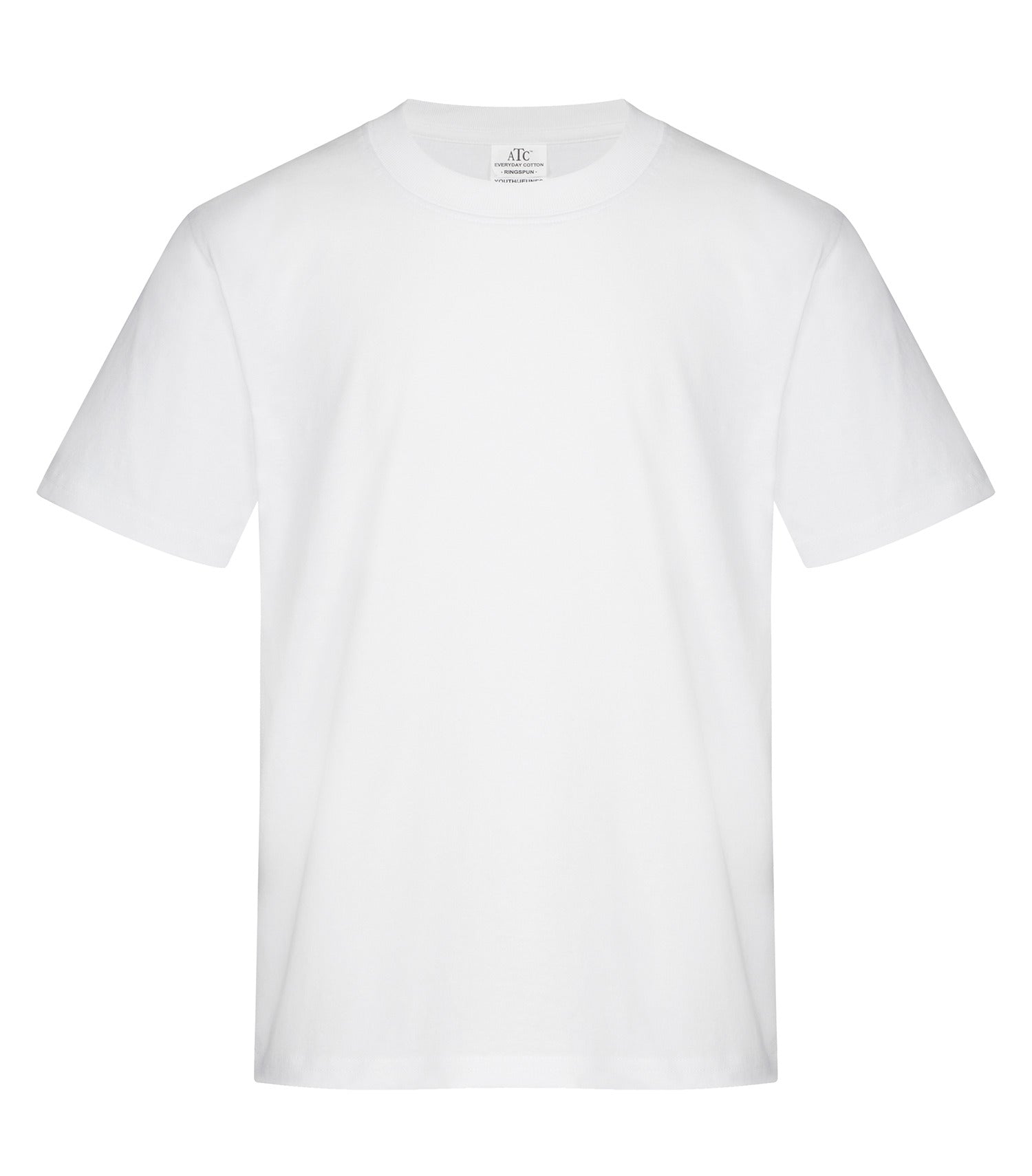 Everyday - ATC™ EVERYDAY RING SPUN COTTON YOUTH TEE. - ATC2000Y White ATC2000Y Everyday