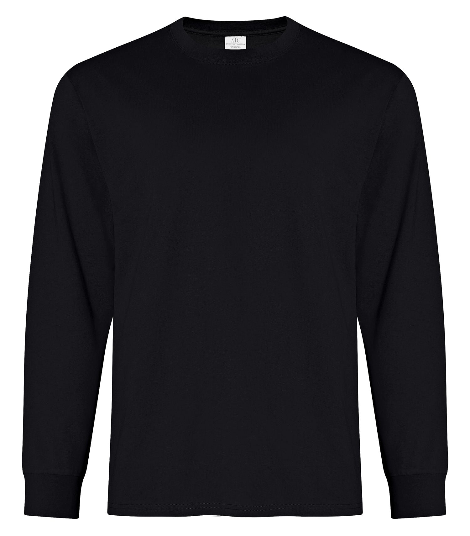 Everyday - ATC™ EVERYDAY RING SPUN COTTON LONG SLEEVE TEE. - ATC2015 Black ATC2015 Everyday