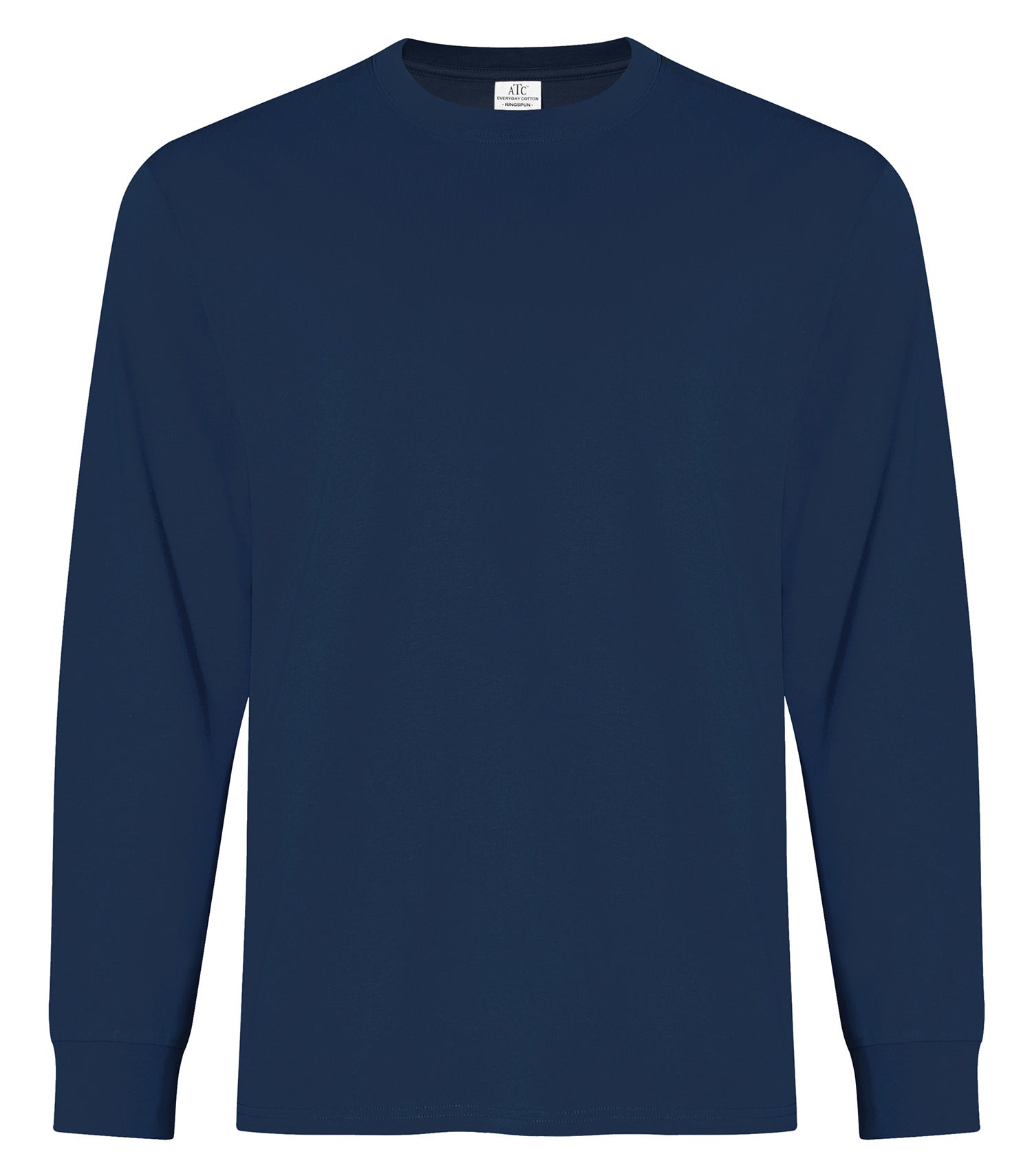 Everyday - ATC™ EVERYDAY RING SPUN COTTON LONG SLEEVE TEE. - ATC2015 Navy ATC2015 Everyday
