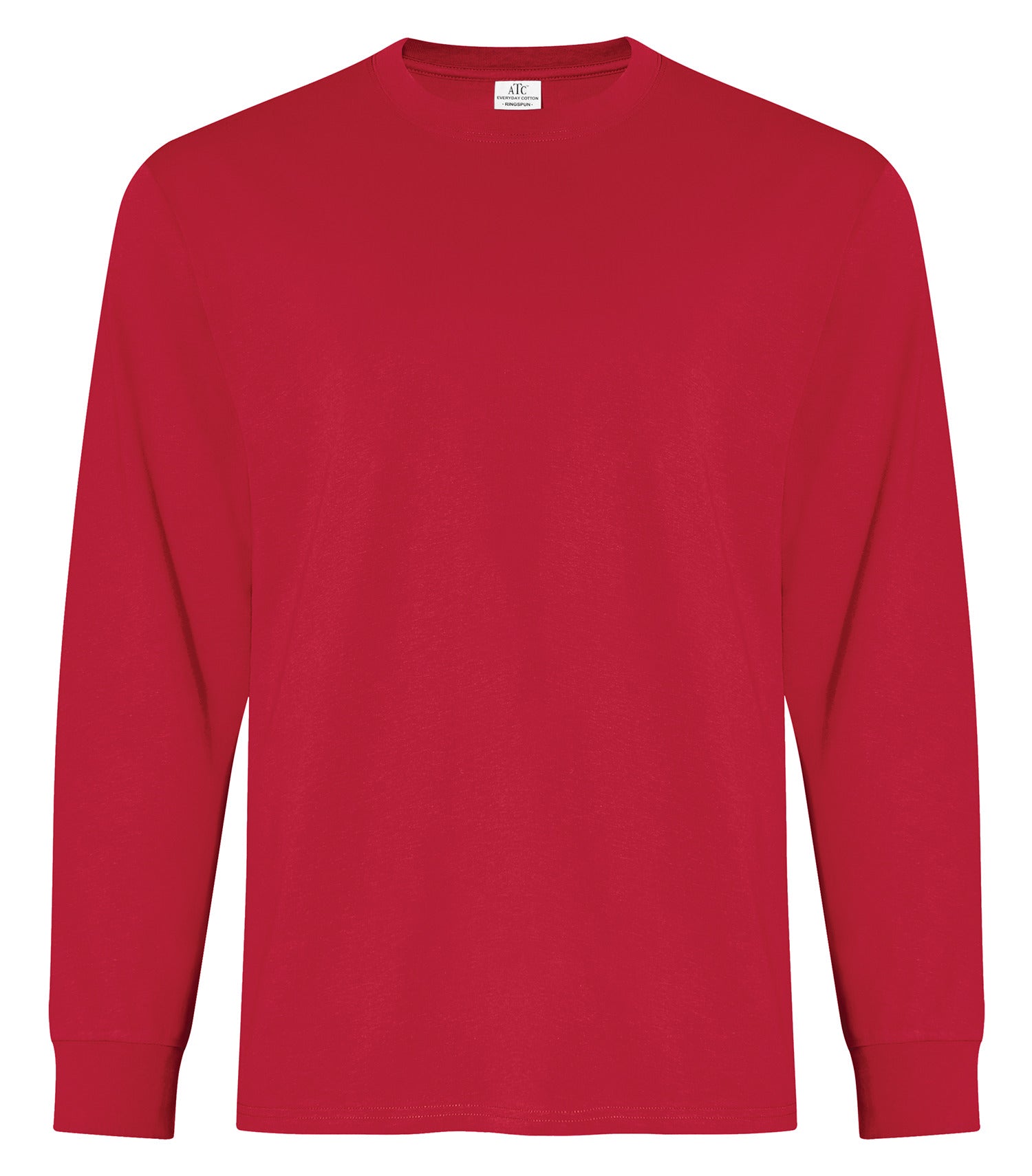 Everyday - ATC™ EVERYDAY RING SPUN COTTON LONG SLEEVE TEE. - ATC2015 Red ATC2015 Everyday