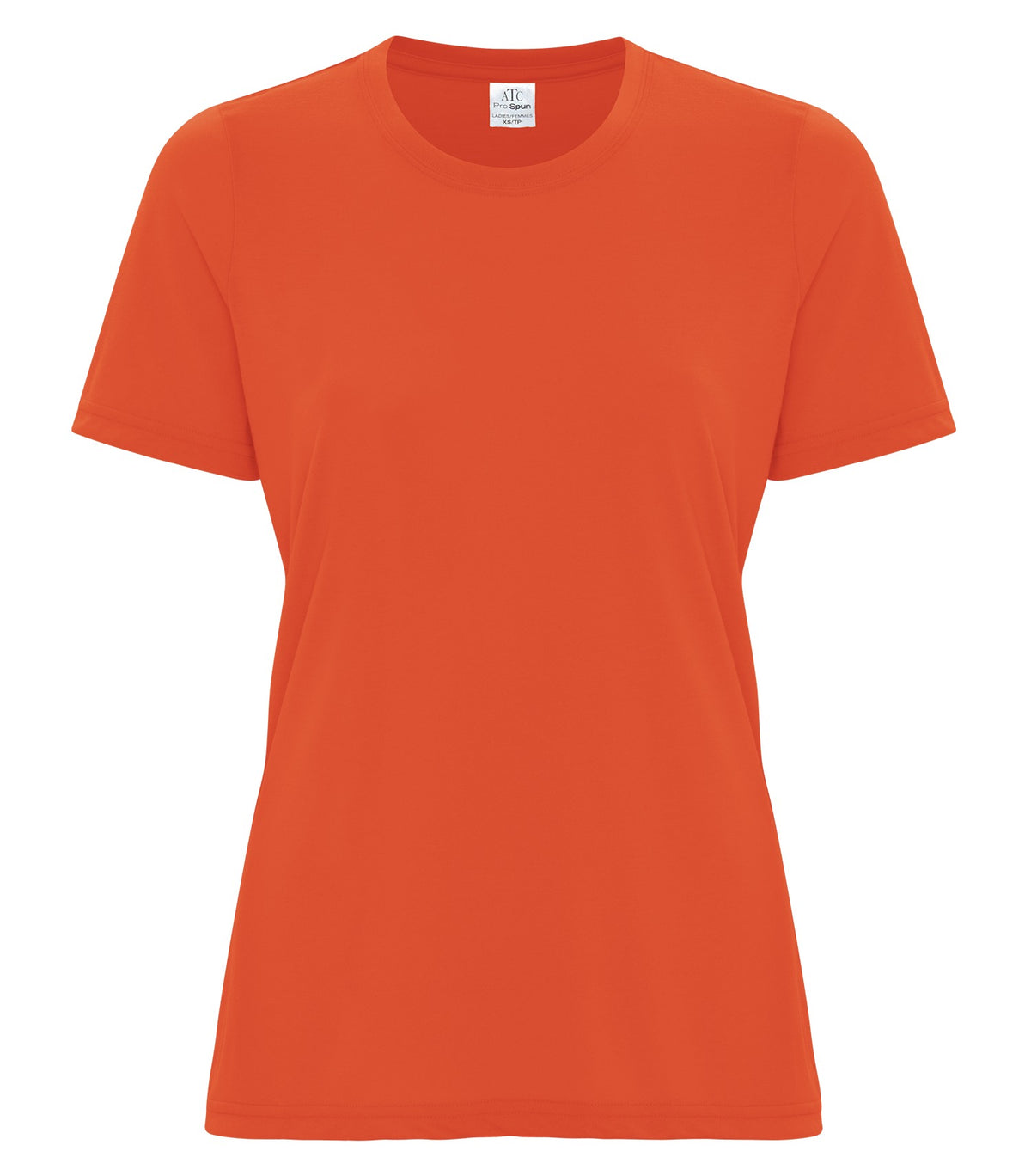ATC ATC3600L, Pro Spun Ladies' Tee, Orange