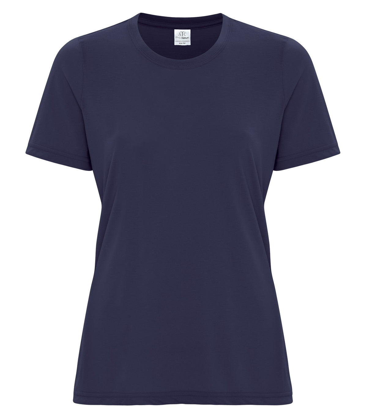 ATC ATC3600L, Pro Spun Ladies' Tee, True Navy
