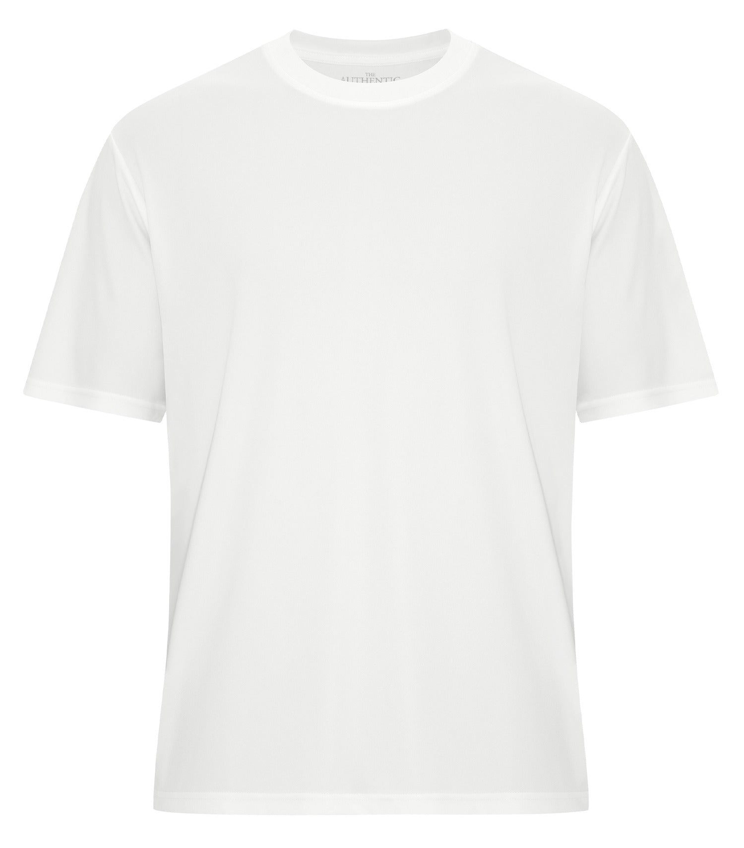 ATC-Essential - ATC ESSENTIAL® PERFORMANCE TEE. - ATC3700 - Toronto Embroidery White atc-essential atc3700 bulk orders custom decoration custom embroidery custom shirts custom t-shirts durable embroidered shirts embroidery service fast turnaround long lasting premium quality professional embroidery professional grade tee shirts toronto embroidery