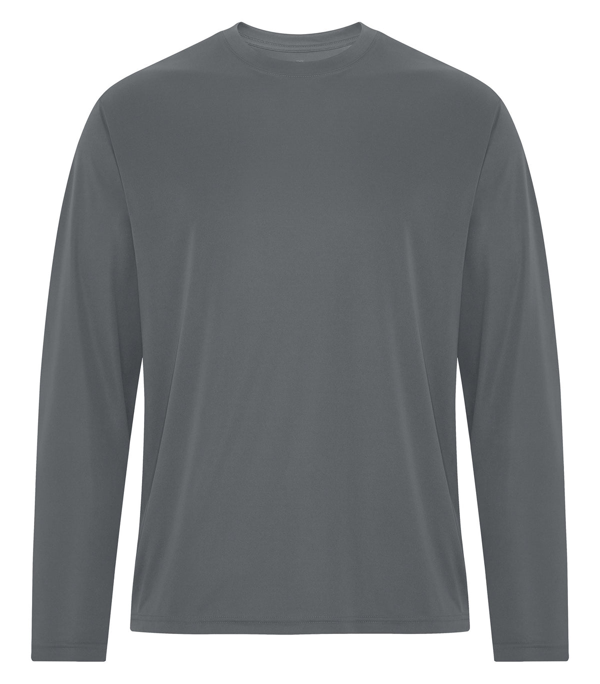 ATC Essential ATC3715, Essential Performance Long Sleeve Tee, Coal Grey