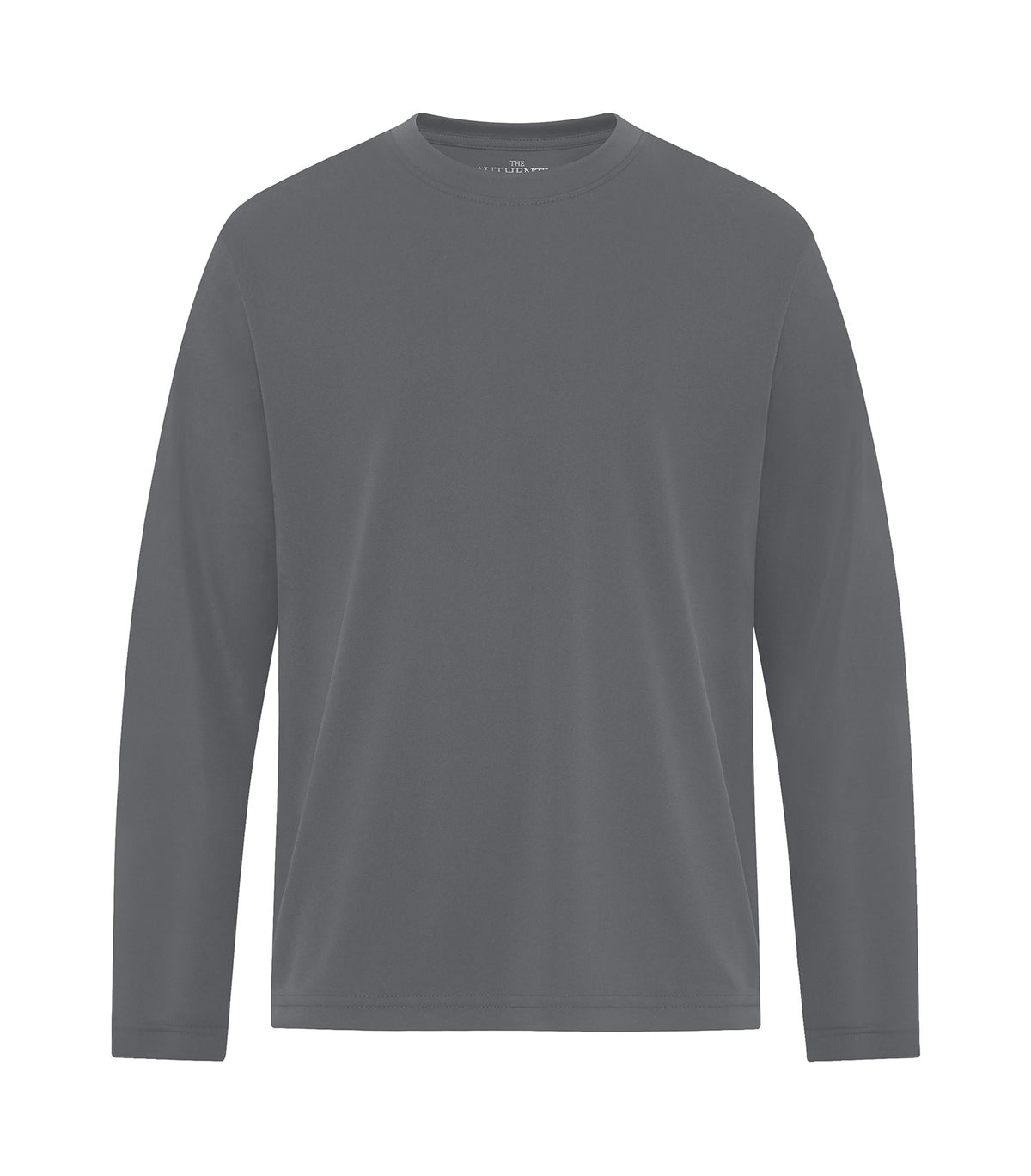 ATC Essential ATC3715Y, Essential Performance Long Sleeve Youth Tee, Coal Grey