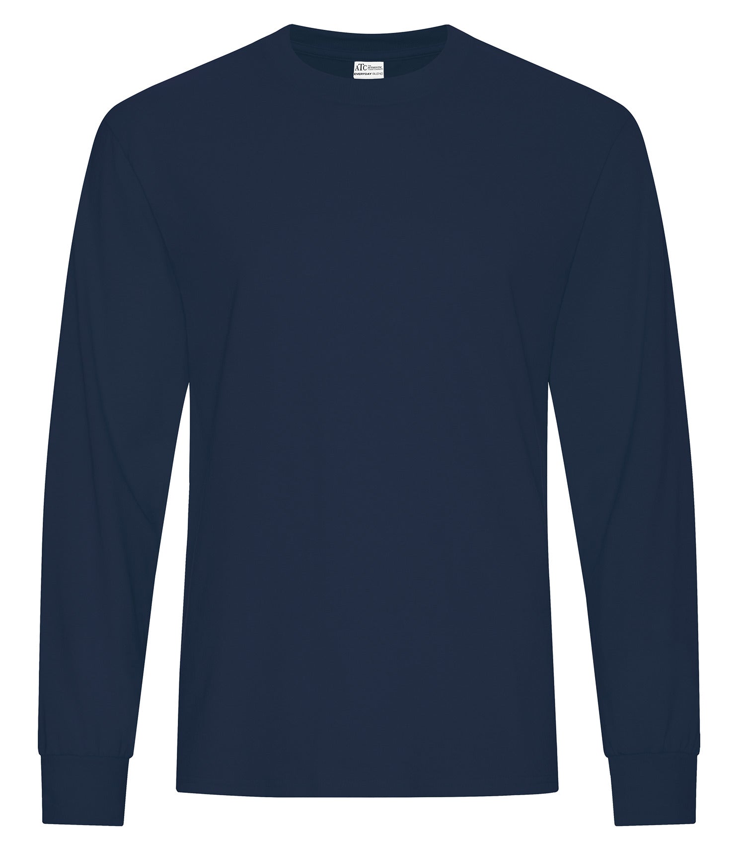 Everyday - ATC™ EVERYDAY COTTON BLEND LONG SLEEVE TEE. - ATC5015 Navy ATC5015 Everyday