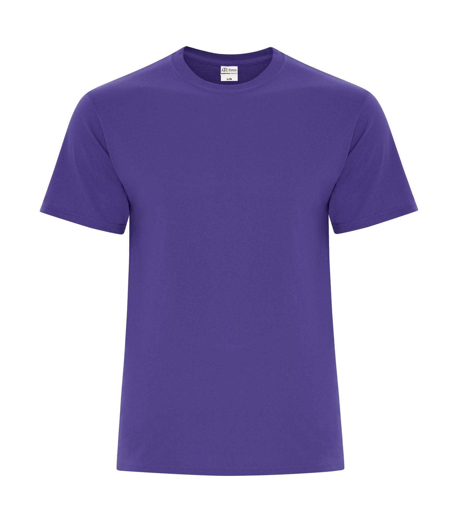Everyday - ATC™ EVERYDAY COTTON BLEND TEE. - ATC5050 Purple ATC5050 Everyday