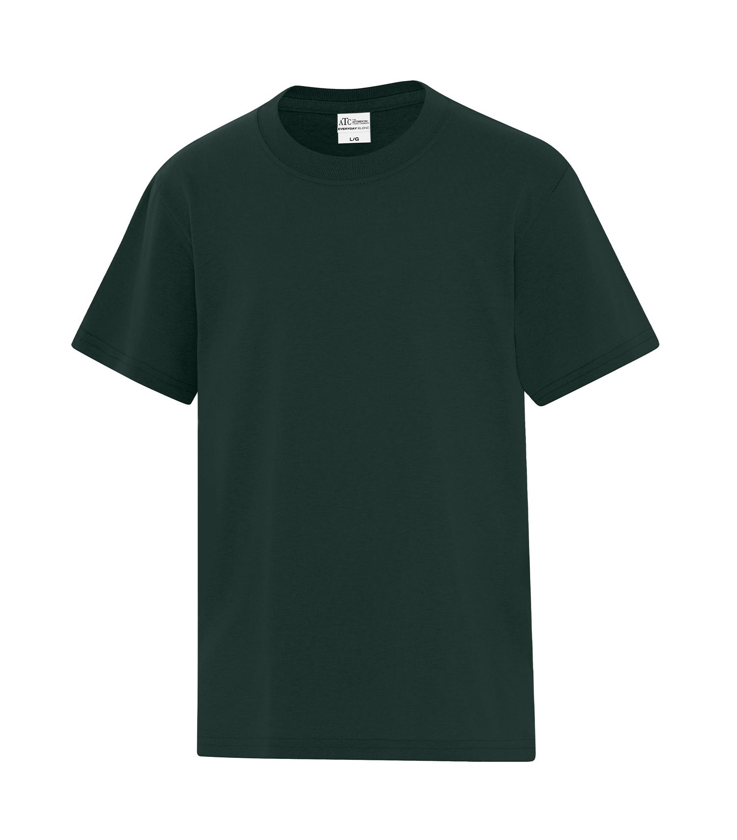 Everyday - ATC™ EVERYDAY COTTON BLEND YOUTH TEE. - ATC5050Y Dark Green ATC5050Y Everyday