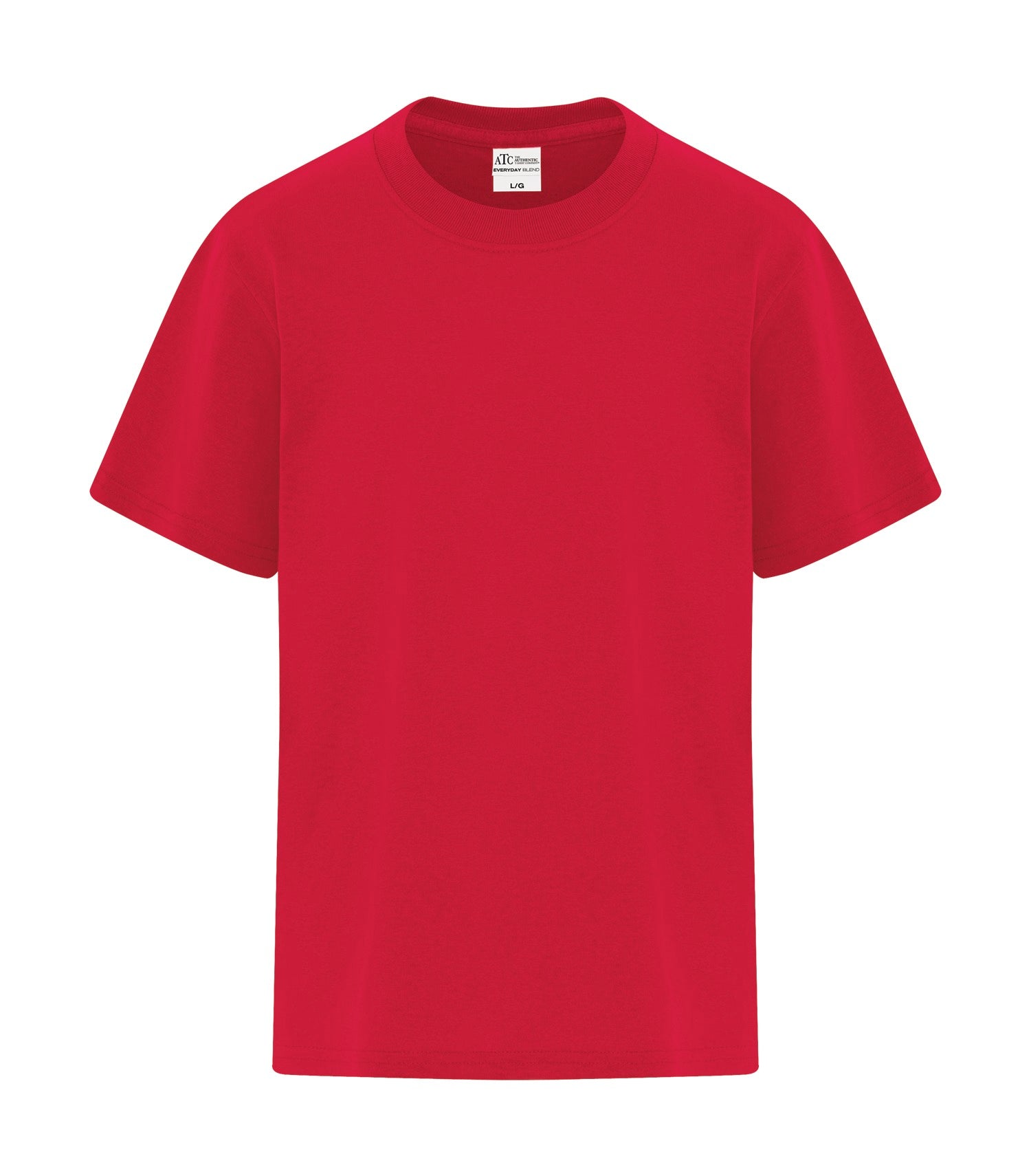 Everyday - ATC™ EVERYDAY COTTON BLEND YOUTH TEE. - ATC5050Y Red ATC5050Y Everyday