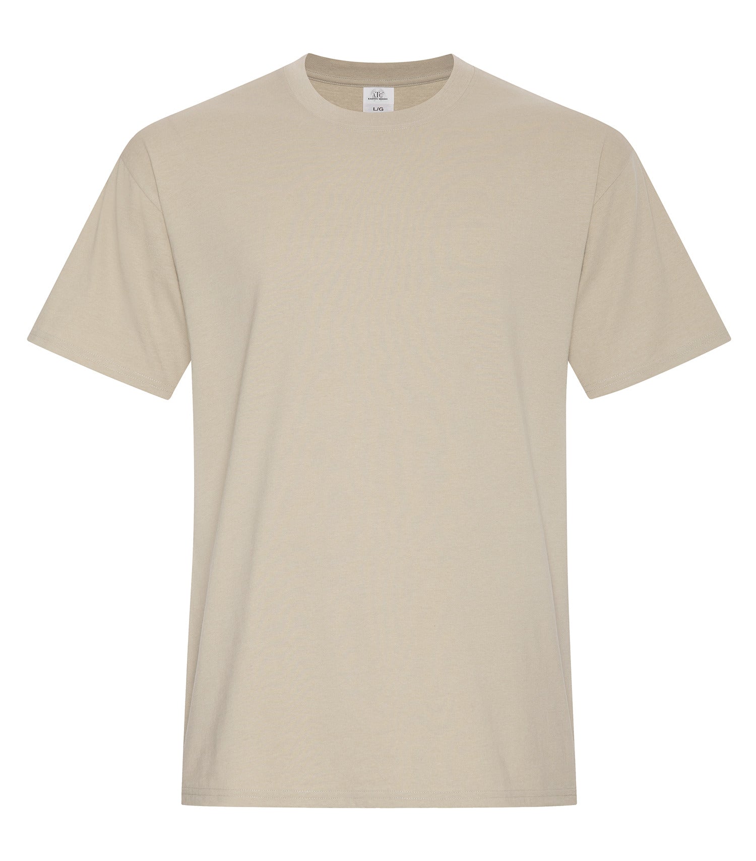 ATC_EarthWash - ATC™ EARTH WASH® TEE. - ATC6040 - Toronto Embroidery Earth Sand atc6040 atc_earthwash bulk orders custom decoration custom embroidery custom shirts custom t-shirts durable embroidered shirts embroidery service fast turnaround long lasting premium quality professional embroidery professional grade tee shirts toronto embroidery