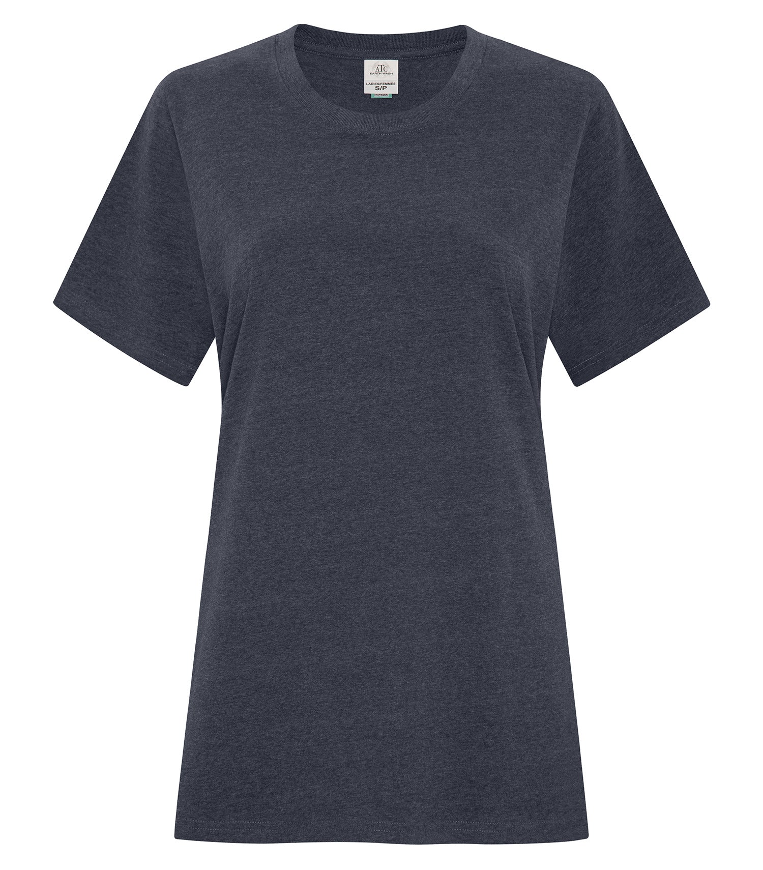 Premium ATC_EarthWash - ATC™ EARTH WASH® LADIES' TEE. - ATC6040L | Custom Embroidery Available - Fast Turnaround Earth Navy ATC6040L ATC_EarthWash