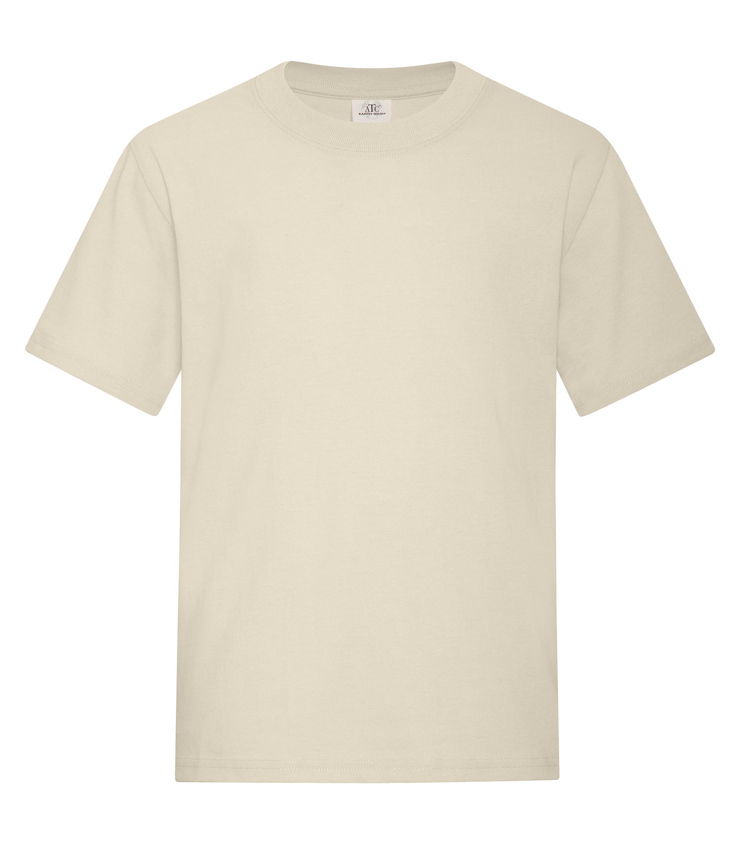 Premium ATC_EarthWash - ATC™ EARTH WASH® YOUTH TEE. - ATC6040Y | Custom Embroidery Available - Fast Turnaround Earth Bone ATC6040Y ATC_EarthWash