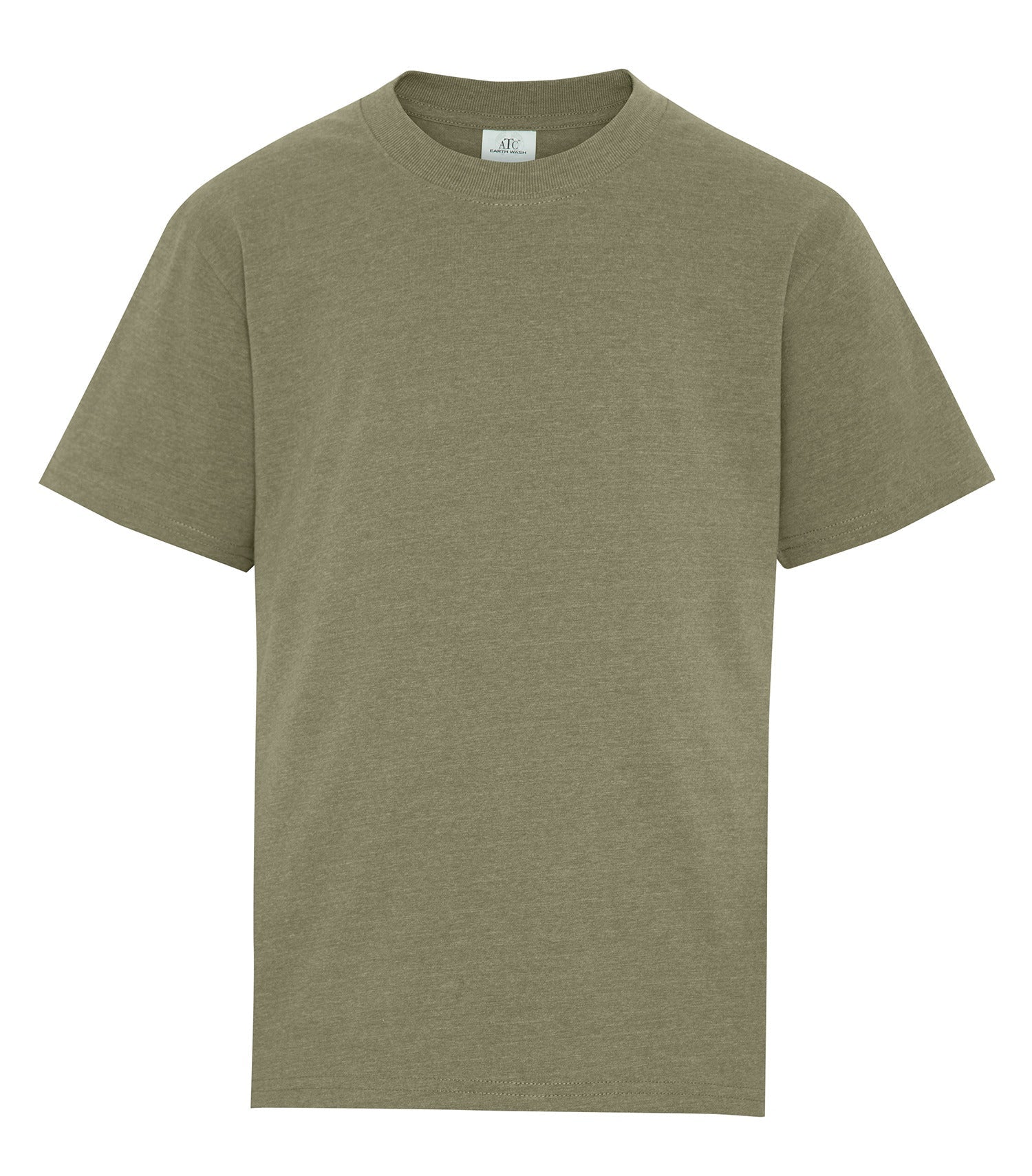 Premium ATC_EarthWash - ATC™ EARTH WASH® YOUTH TEE. - ATC6040Y | Custom Embroidery Available - Fast Turnaround Earth Military ATC6040Y ATC_EarthWash
