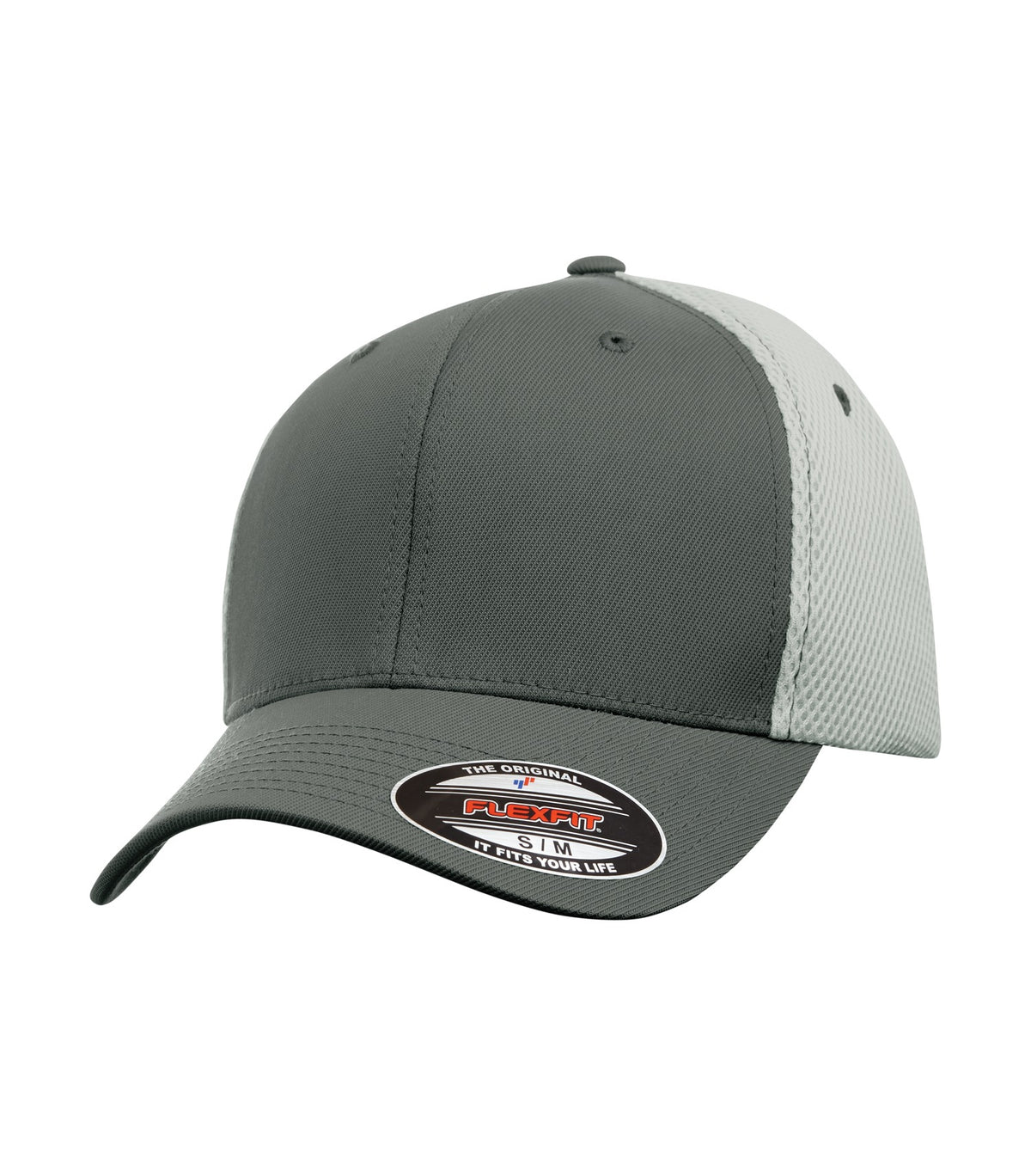 ATC Flexfit ATC6533, Flexfit Ultrafibre & Airmesh Cap, Dark Grey/Light Grey