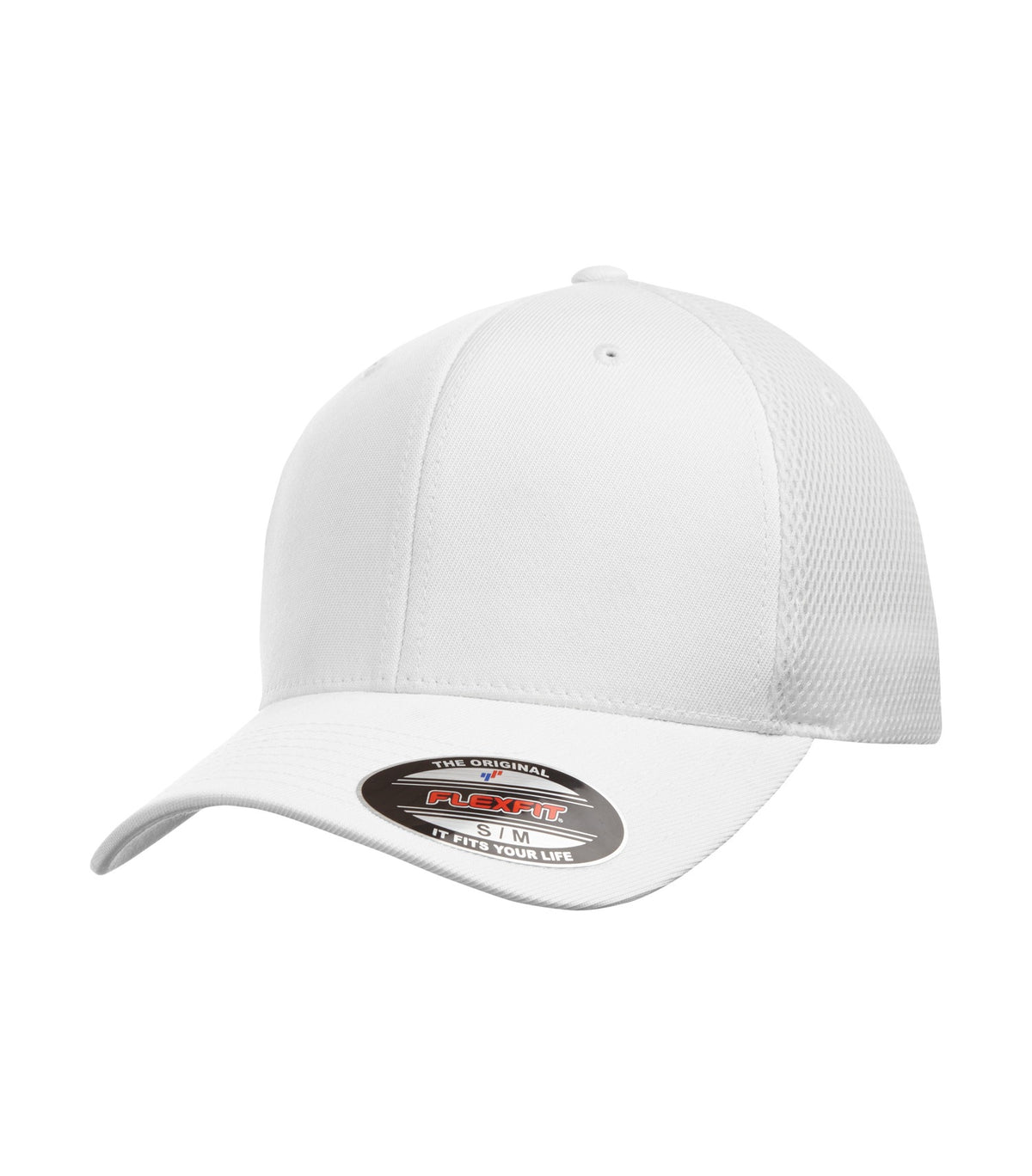 ATC Flexfit ATC6533, Flexfit Ultrafibre & Airmesh Cap, White/White