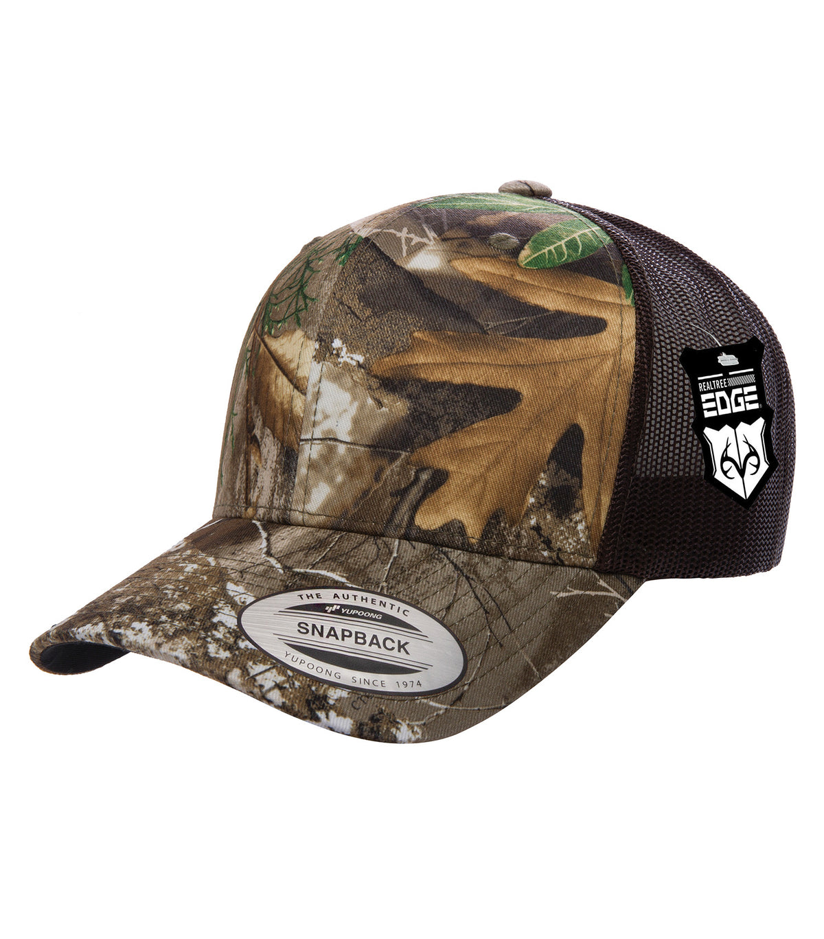 ATC YP Classics ATC6606, Yp Classics Retro Trucker Cap, Realtree EDGE/Brown