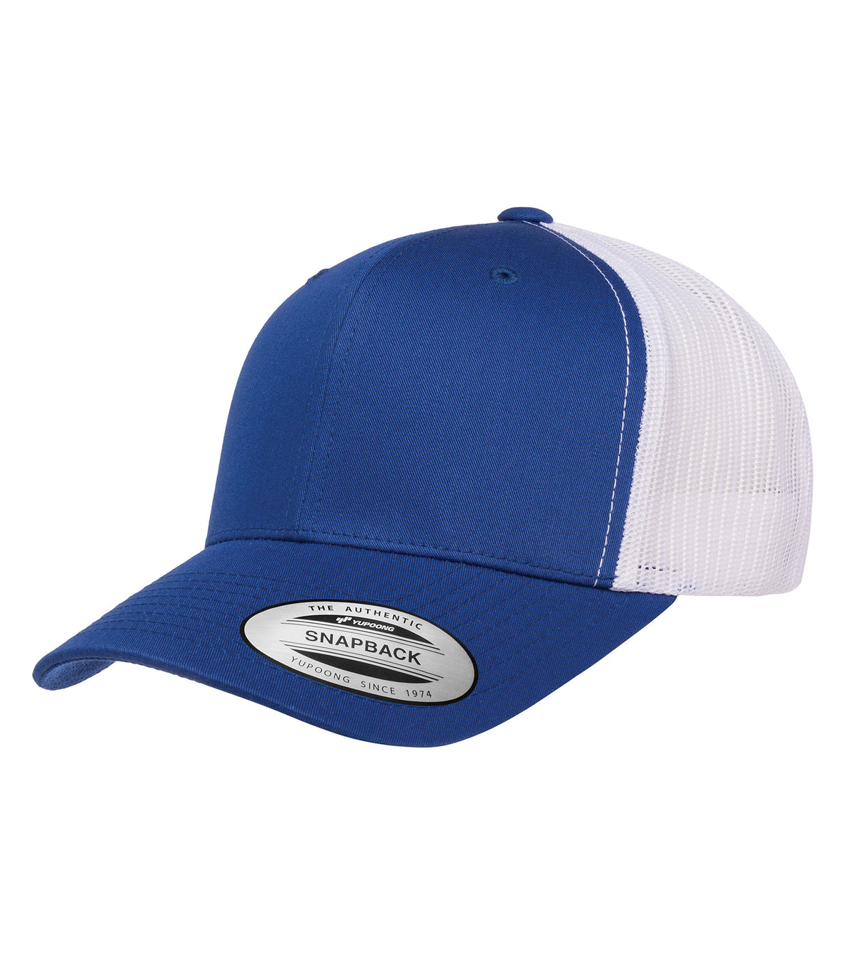 ATC YP Classics ATC6606, Yp Classics Retro Trucker Cap, Royal/White