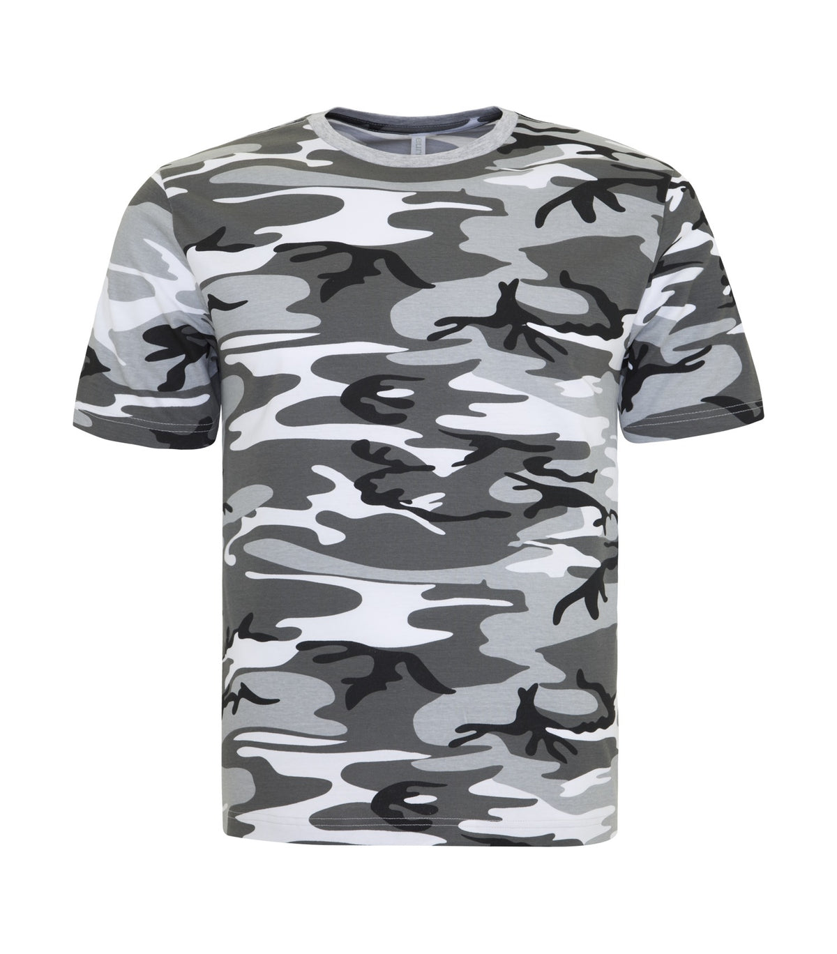 ATC EuroSpun ATC8000, Eurospun Ring Spun Tee, Grey Camo