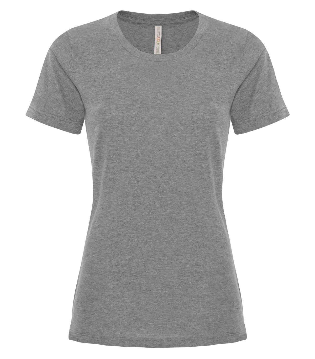 ATC EuroSpun ATC8000L, Eurospun Ring Spun Ladies' Tee, Deep Heather